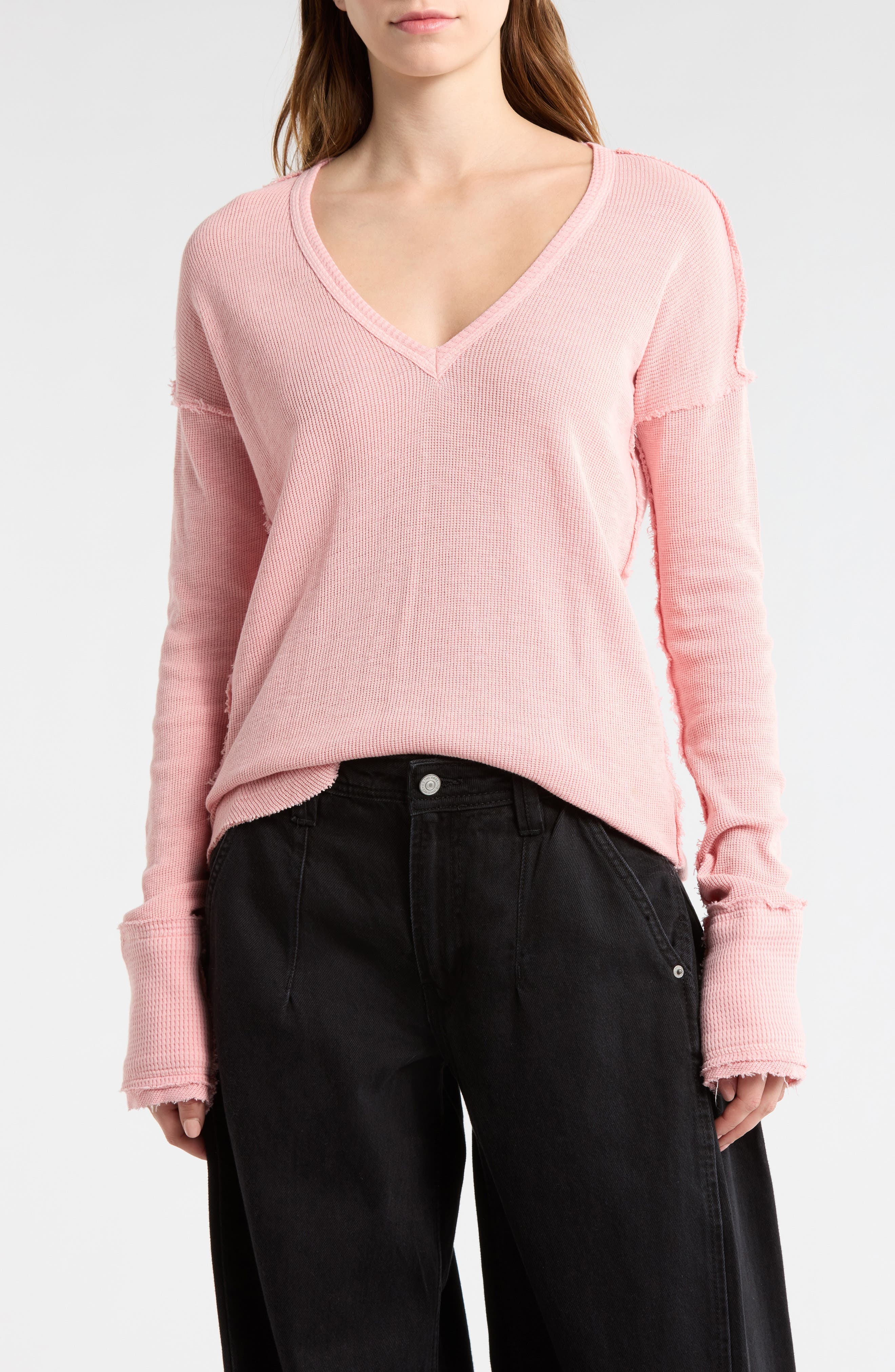 Sail Away V-Neck Top - image 1