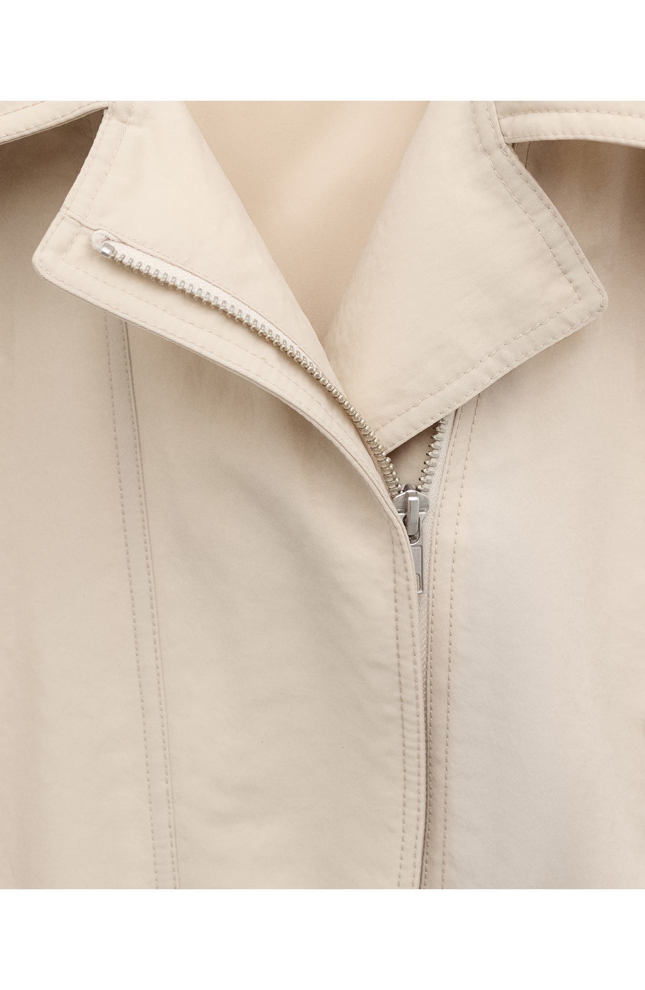 Oversize Gathered Hem Jacket - image 2