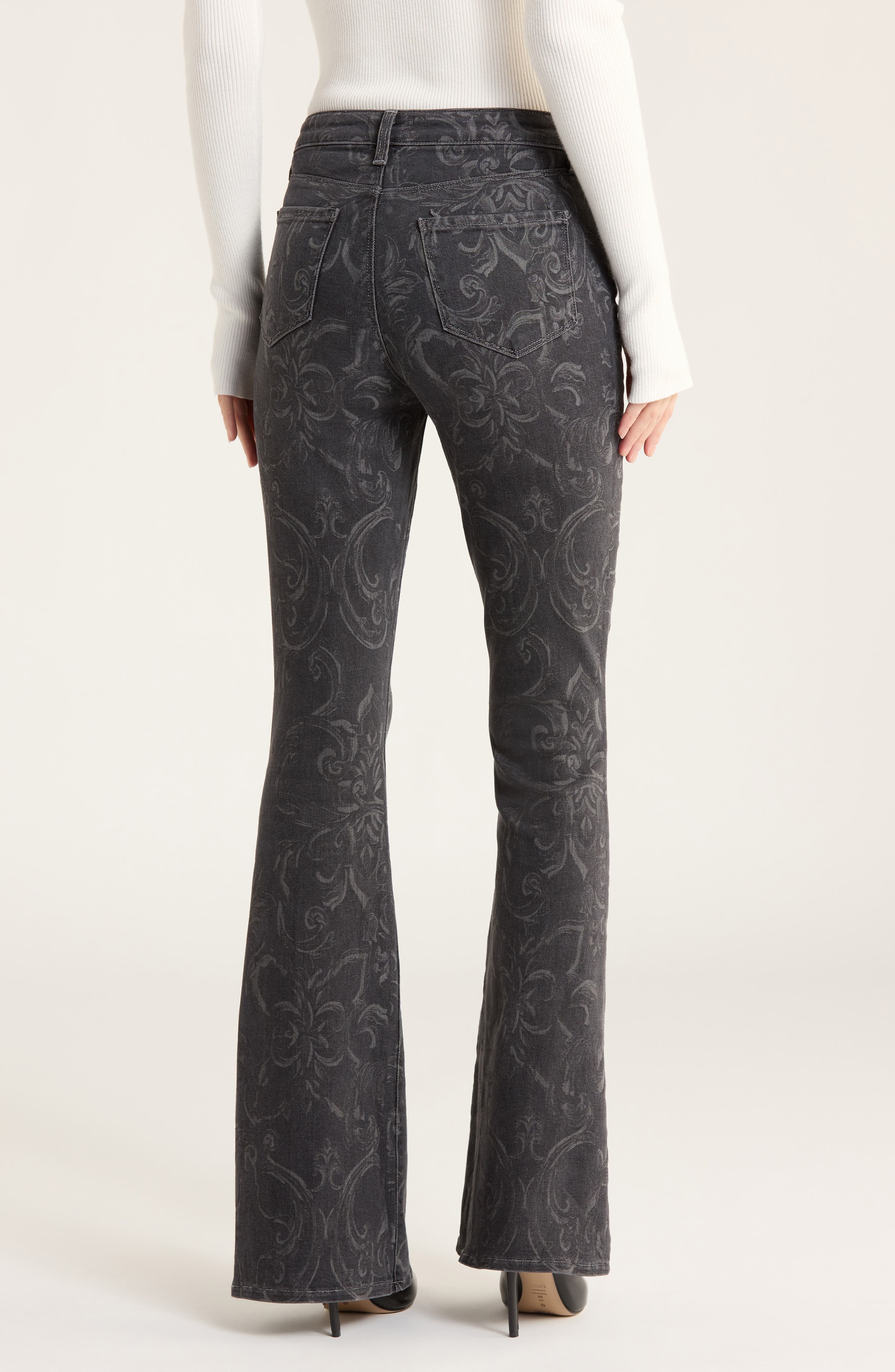 Marty High Waist Flare Leg Jeans - image 2