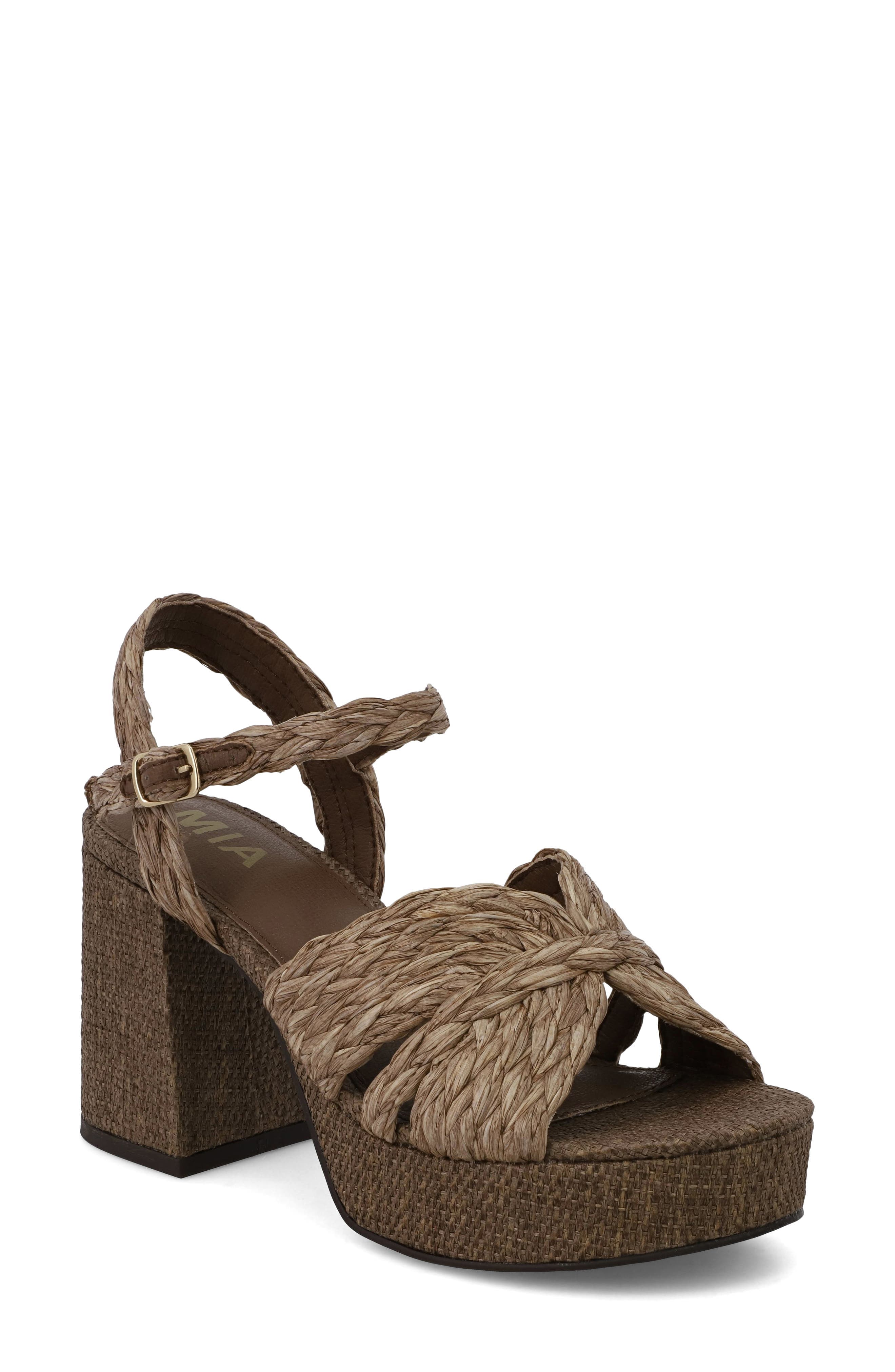Ankle Strap Platform Sandal - image 1