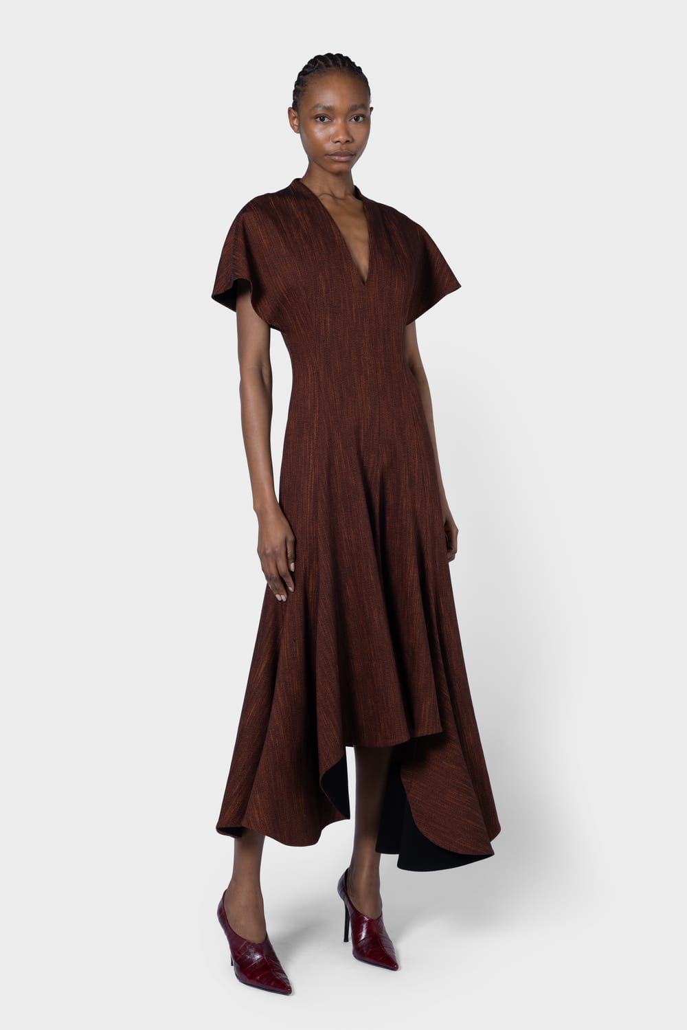 Sapha Tailored Midi Dress - image 1