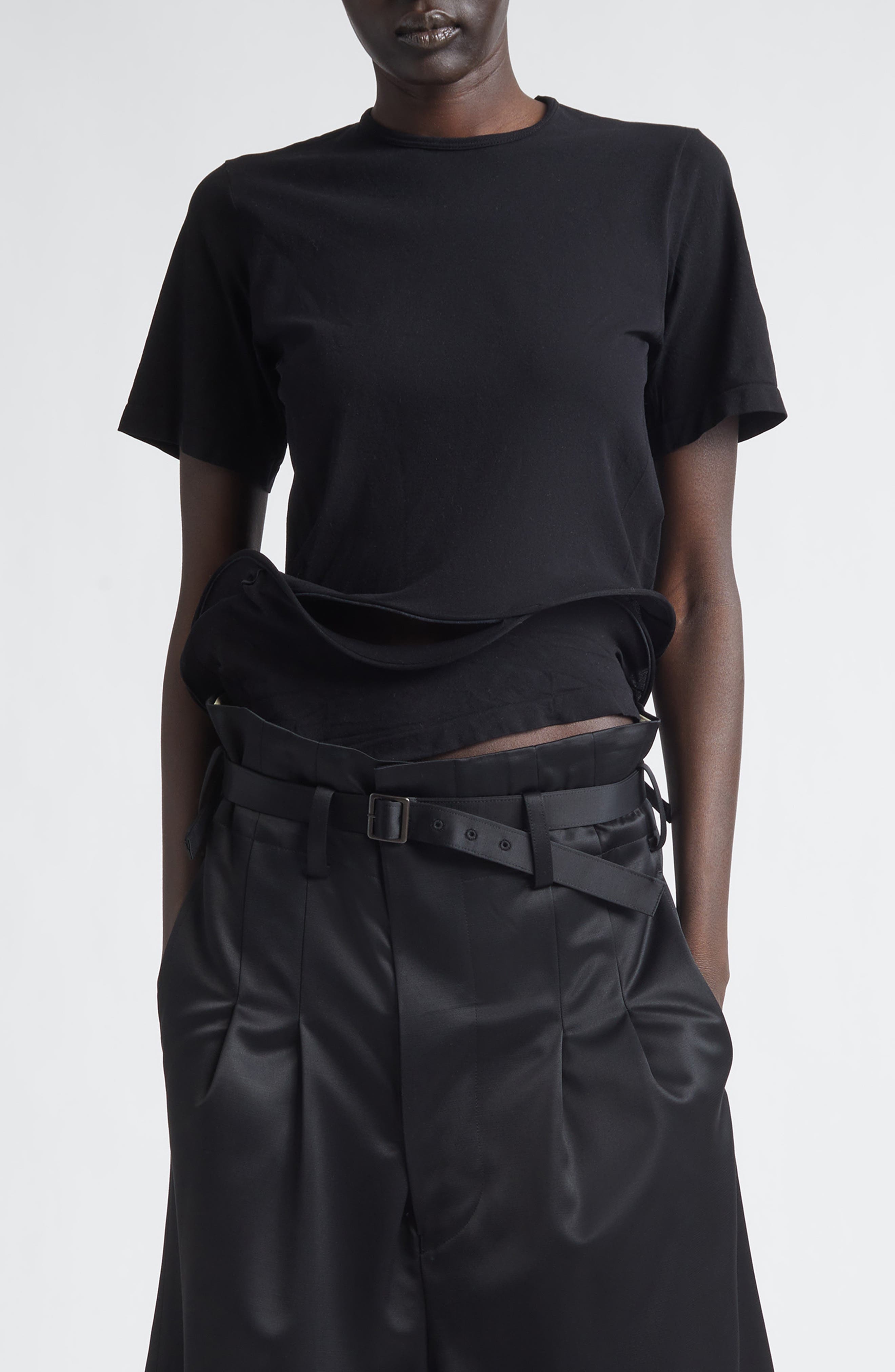 Wired Cutout Mesh T-Shirt - image 1
