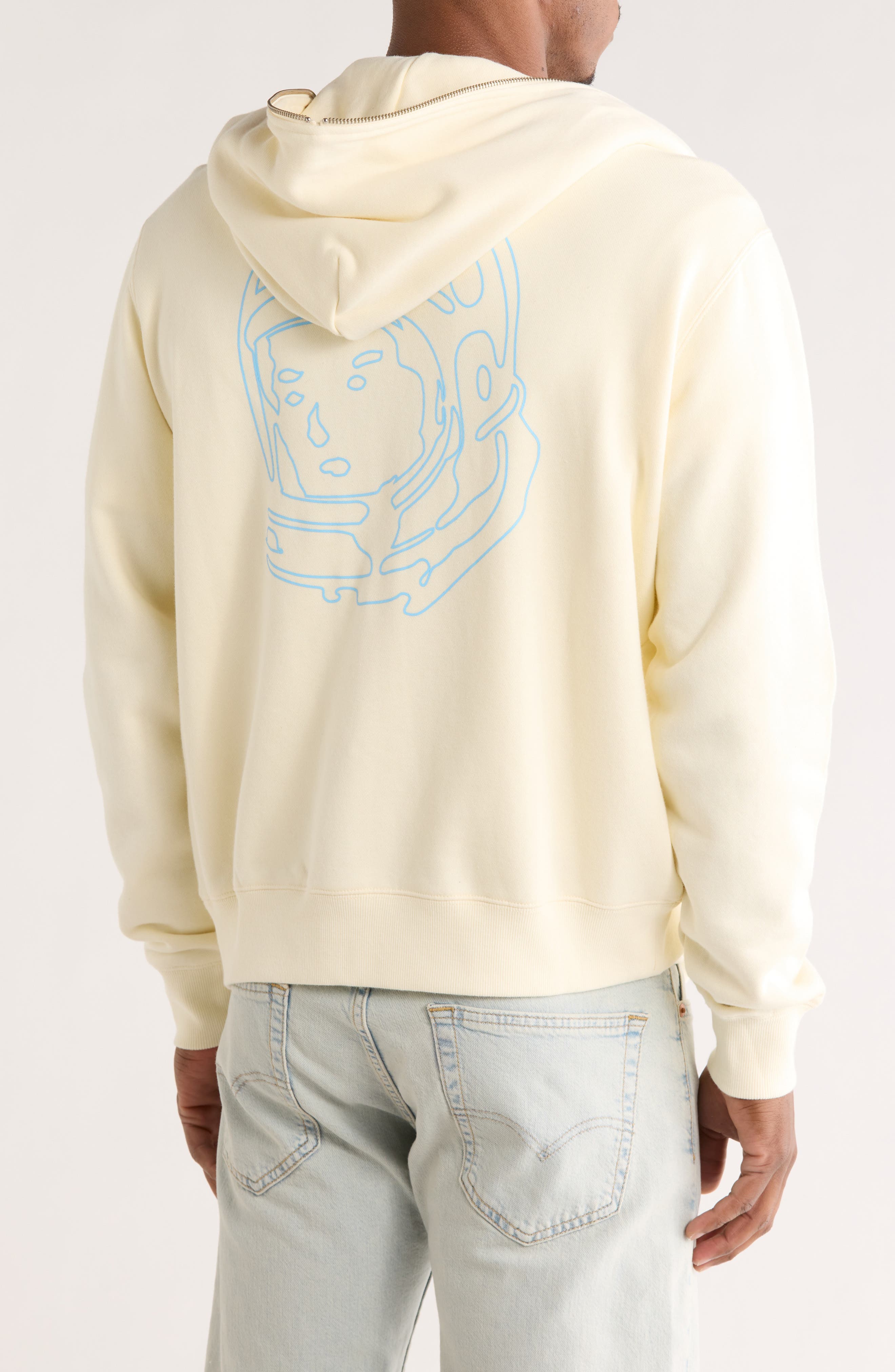 Small Curve Graphic Zip Hoodie - image 4