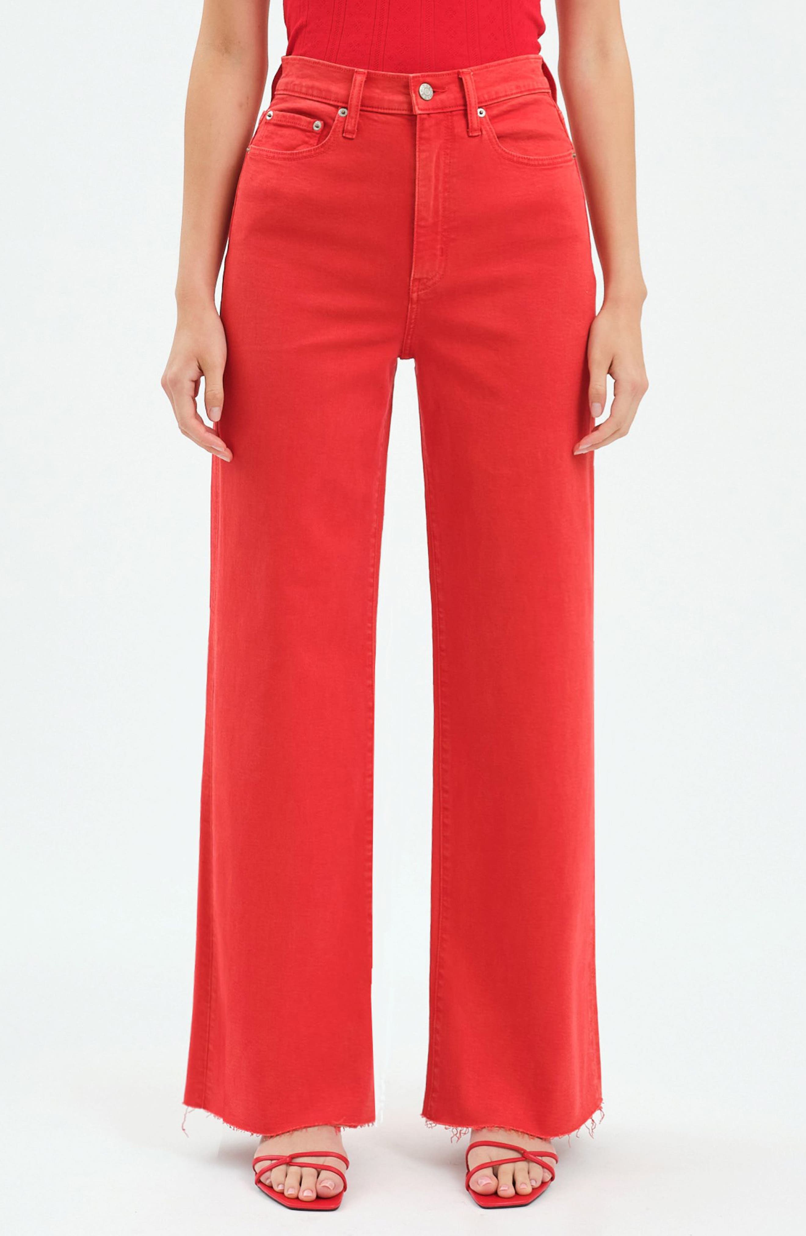 Far Out High Waist Wide Leg Jeans - image 1