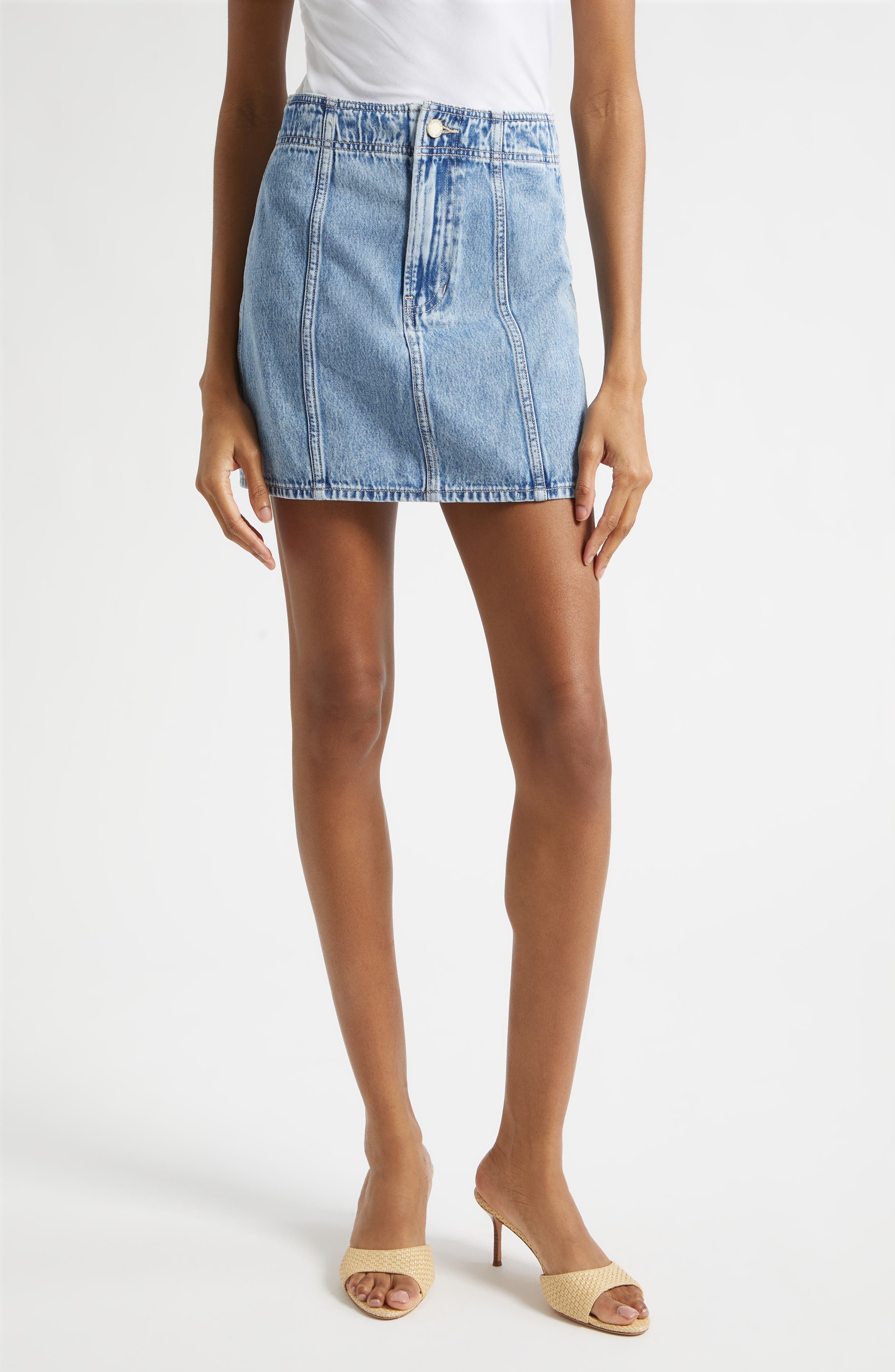 Marquita Denim Miniskirt - image 1