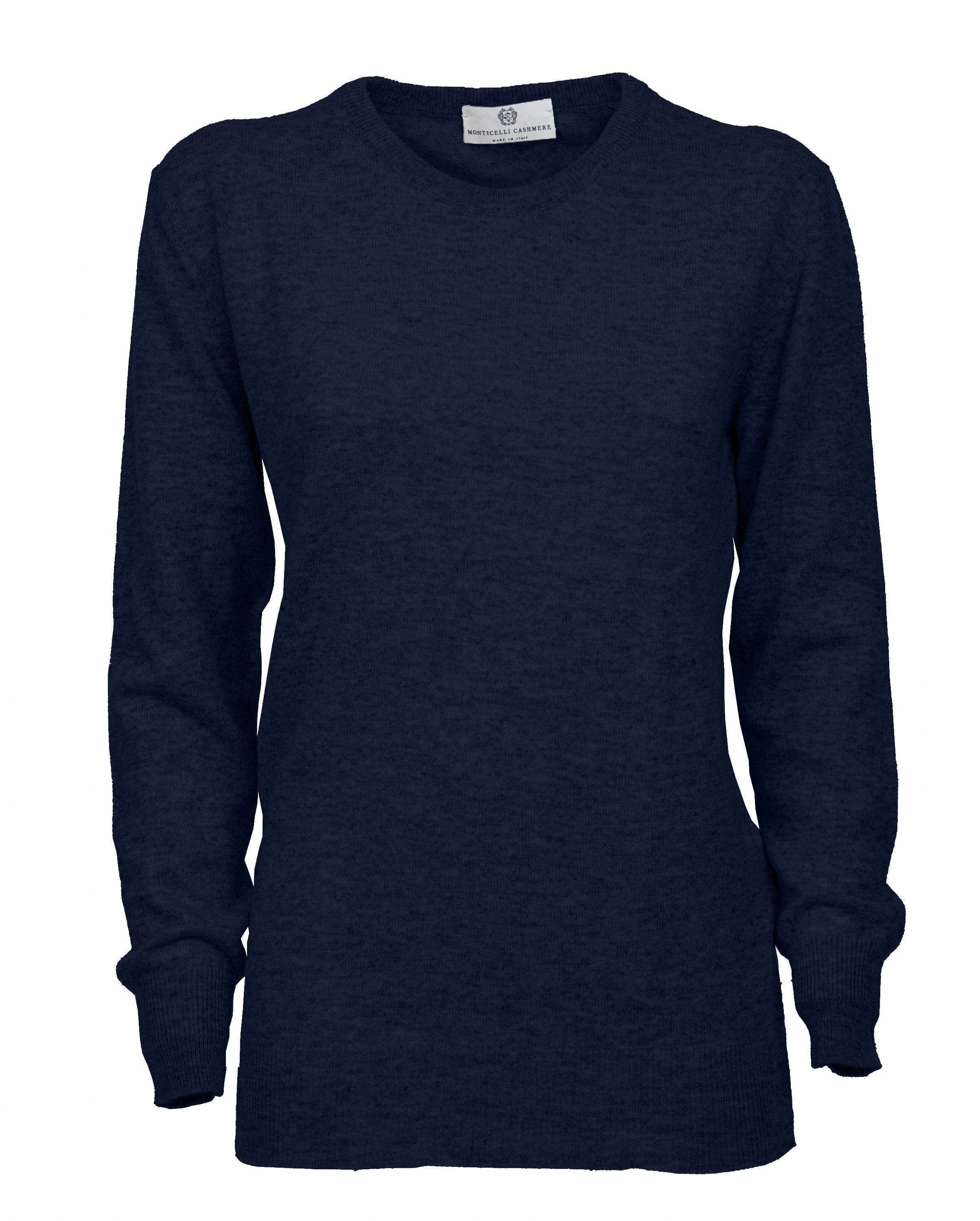 Pure Cashmere Essential Crewneck Sweater - image 1