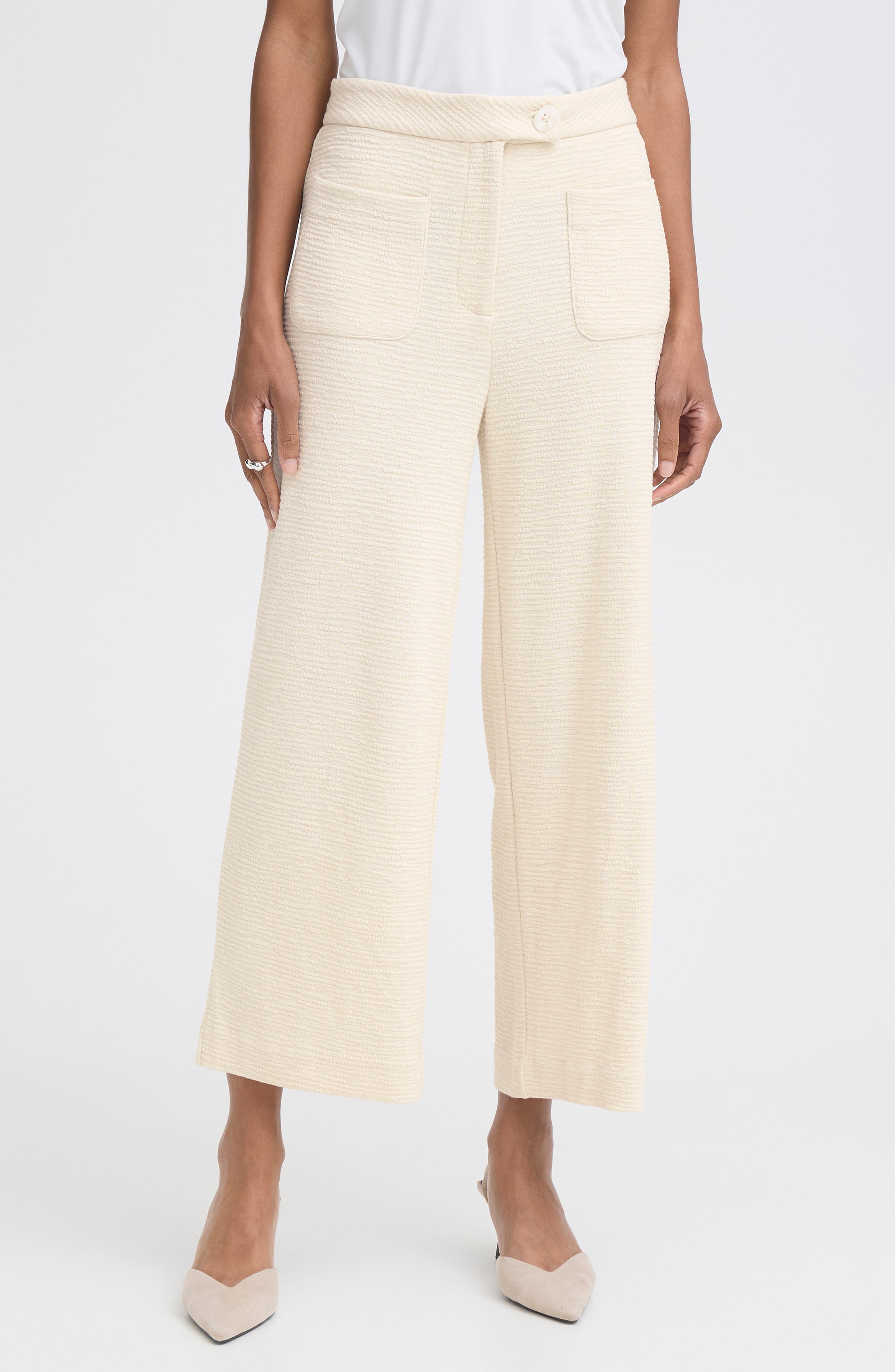 Wide Leg Ankle Pants - image 1