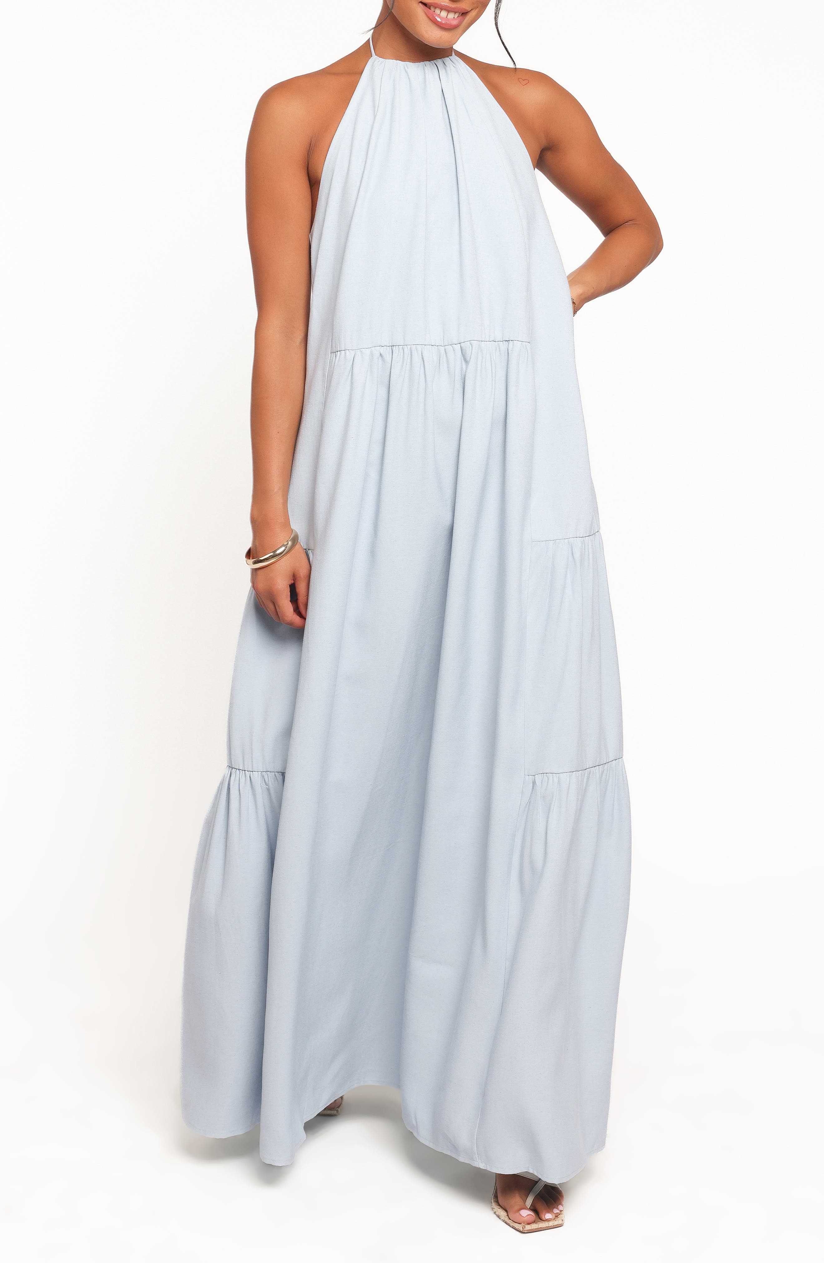 Eimear Halter Maxi Dress - image 1