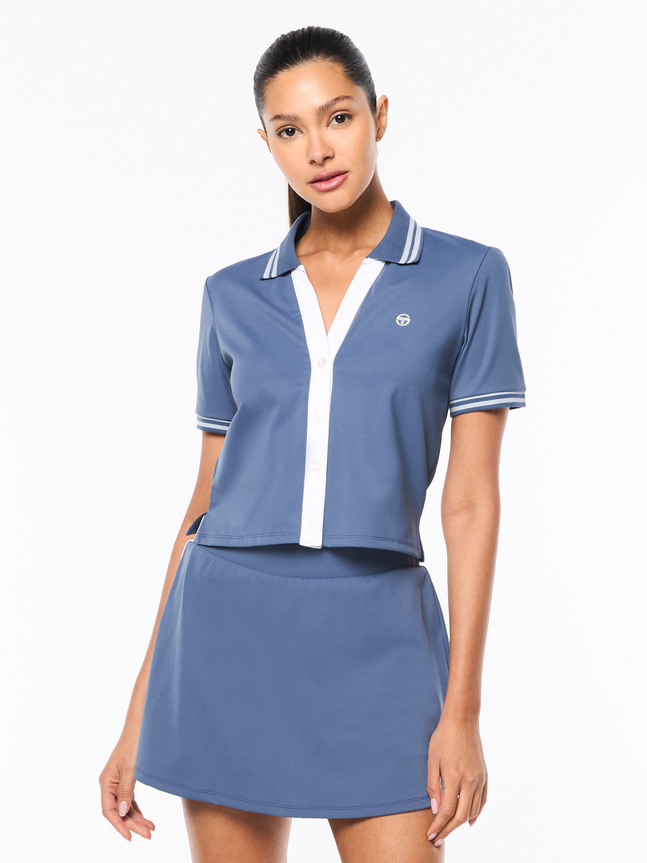 Idalia Cropped Polo - image 5