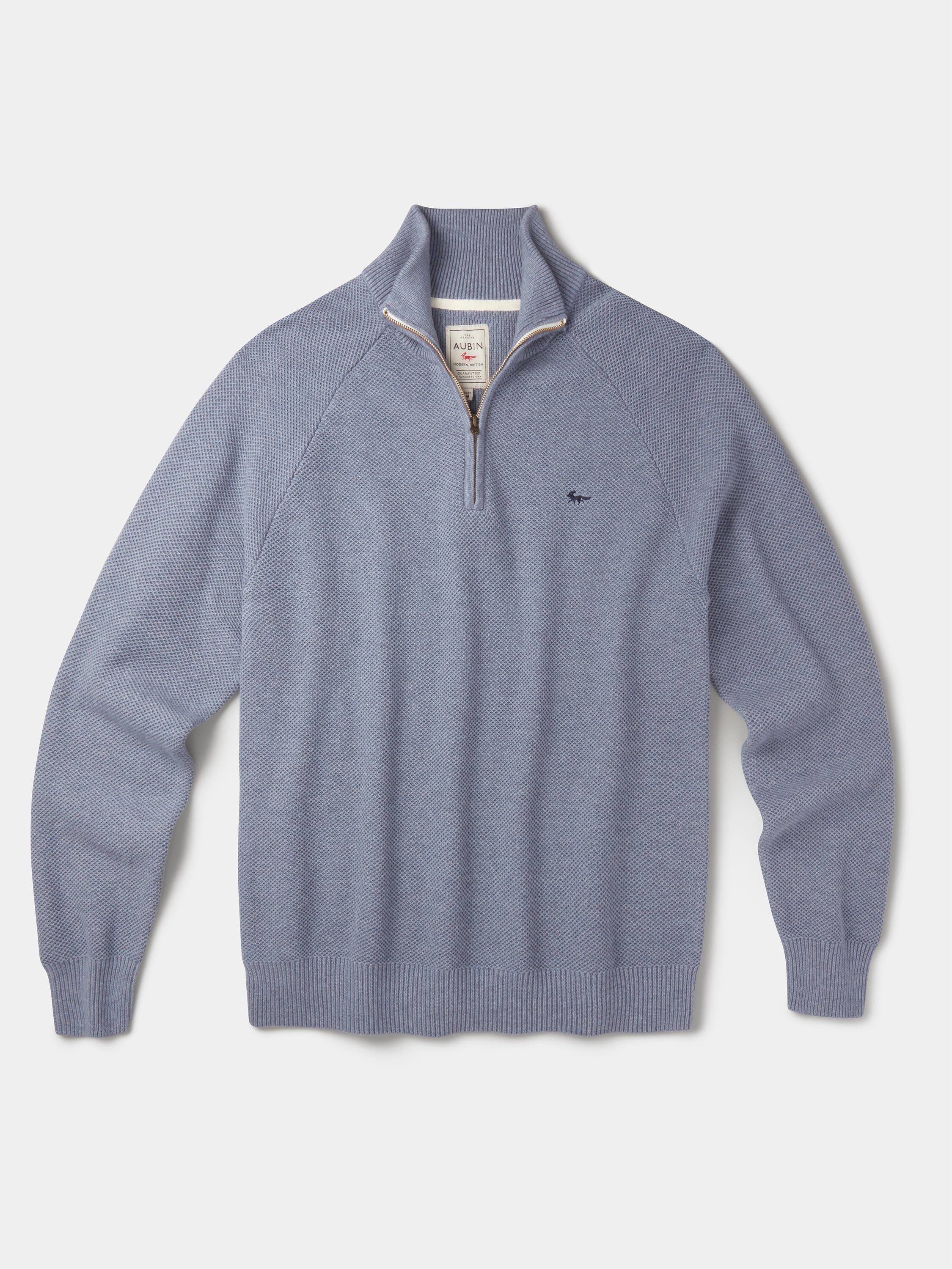 Owmby Long Sleeve Zip Neck Jumper - image 2