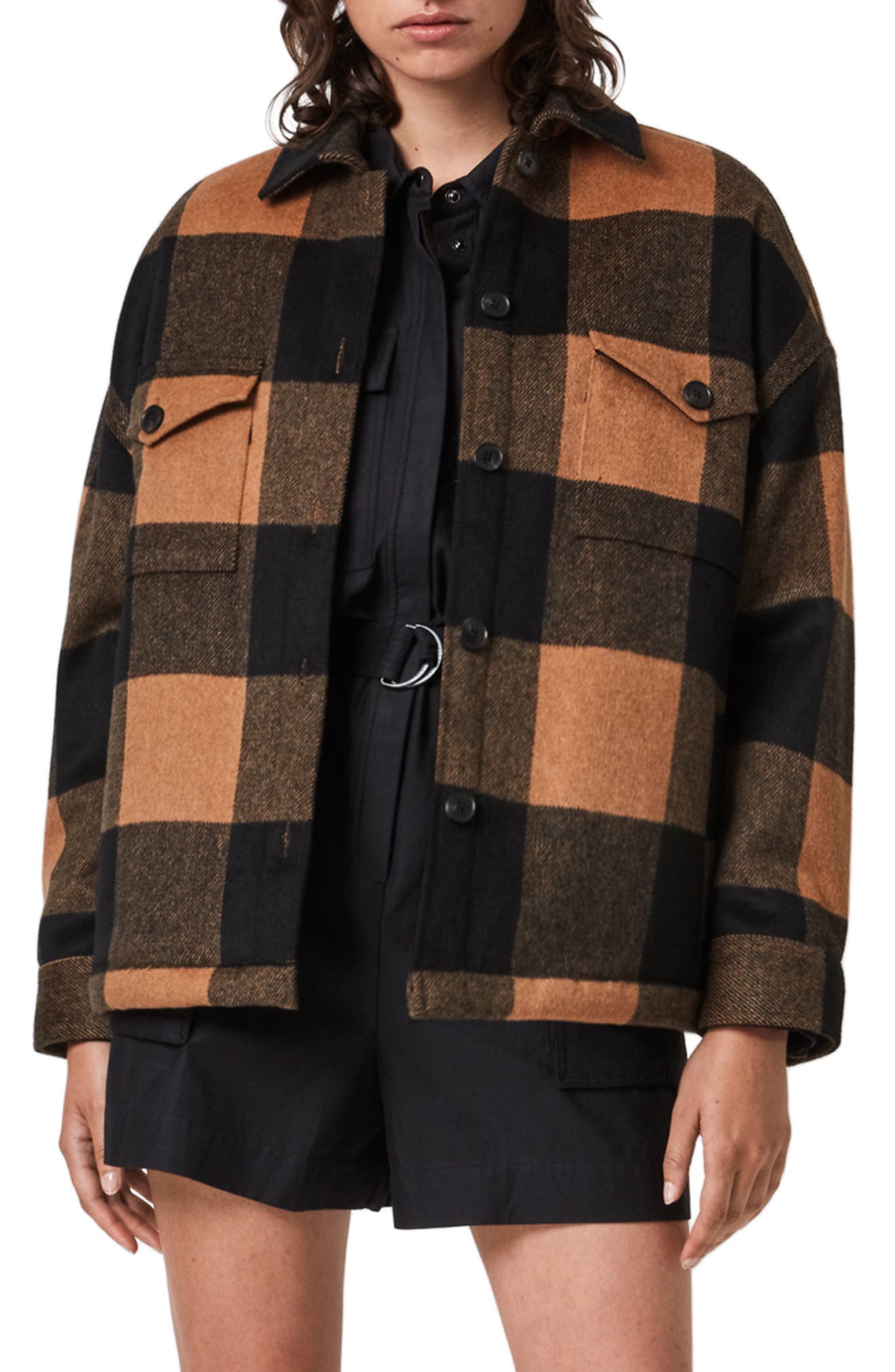 Luella Check Shirt Jacket - image 1