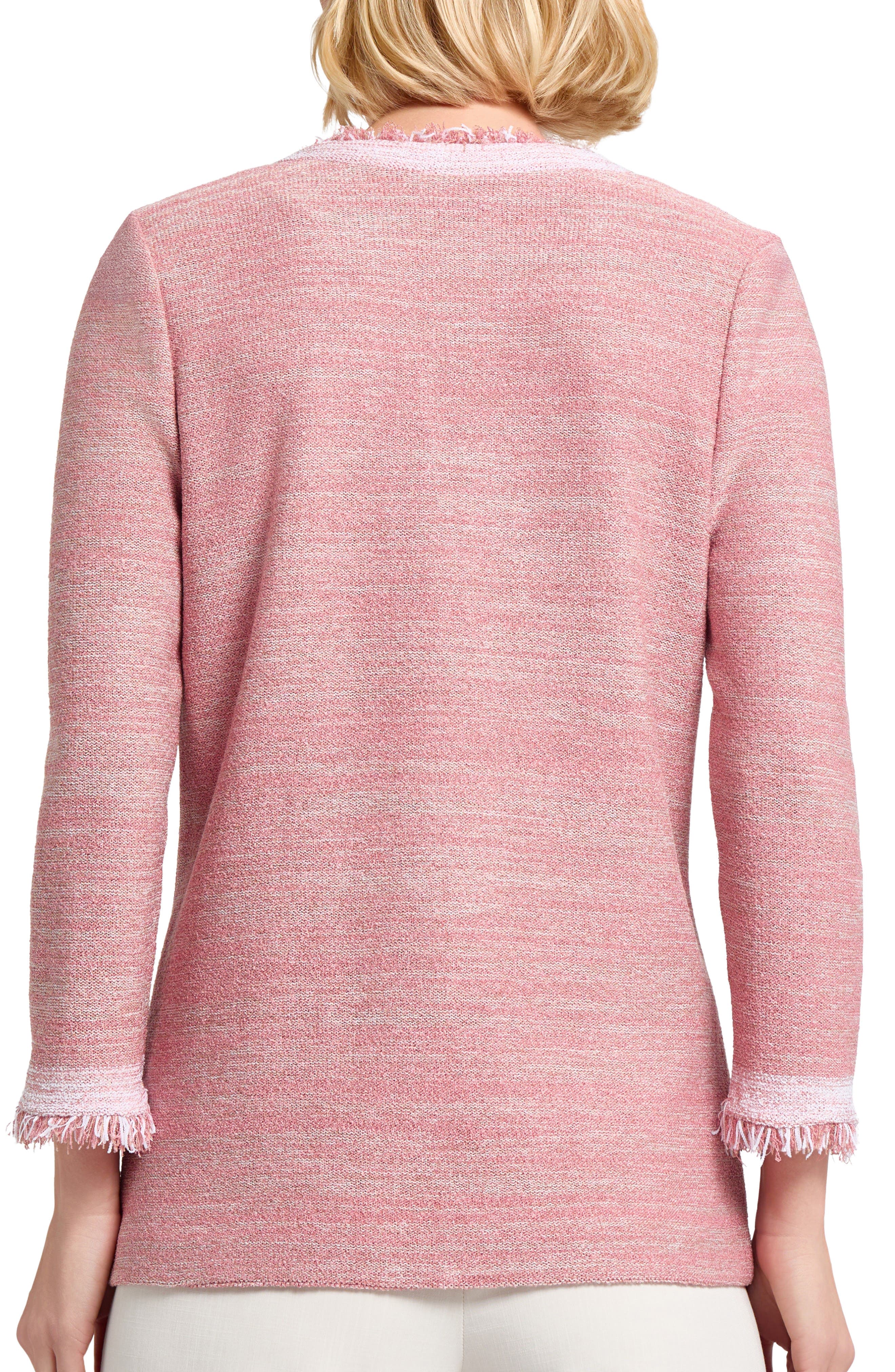 Heritage Fringe Trim Melange Jacket - image 2