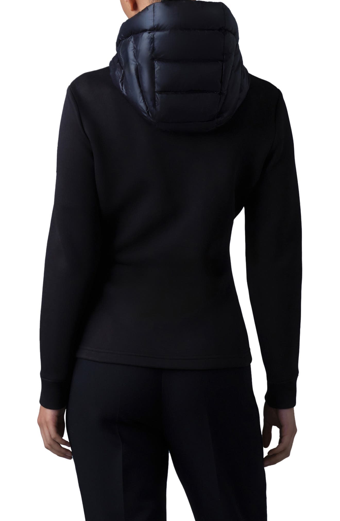 Della Mixed Media Down Puffer Jacket - image 2