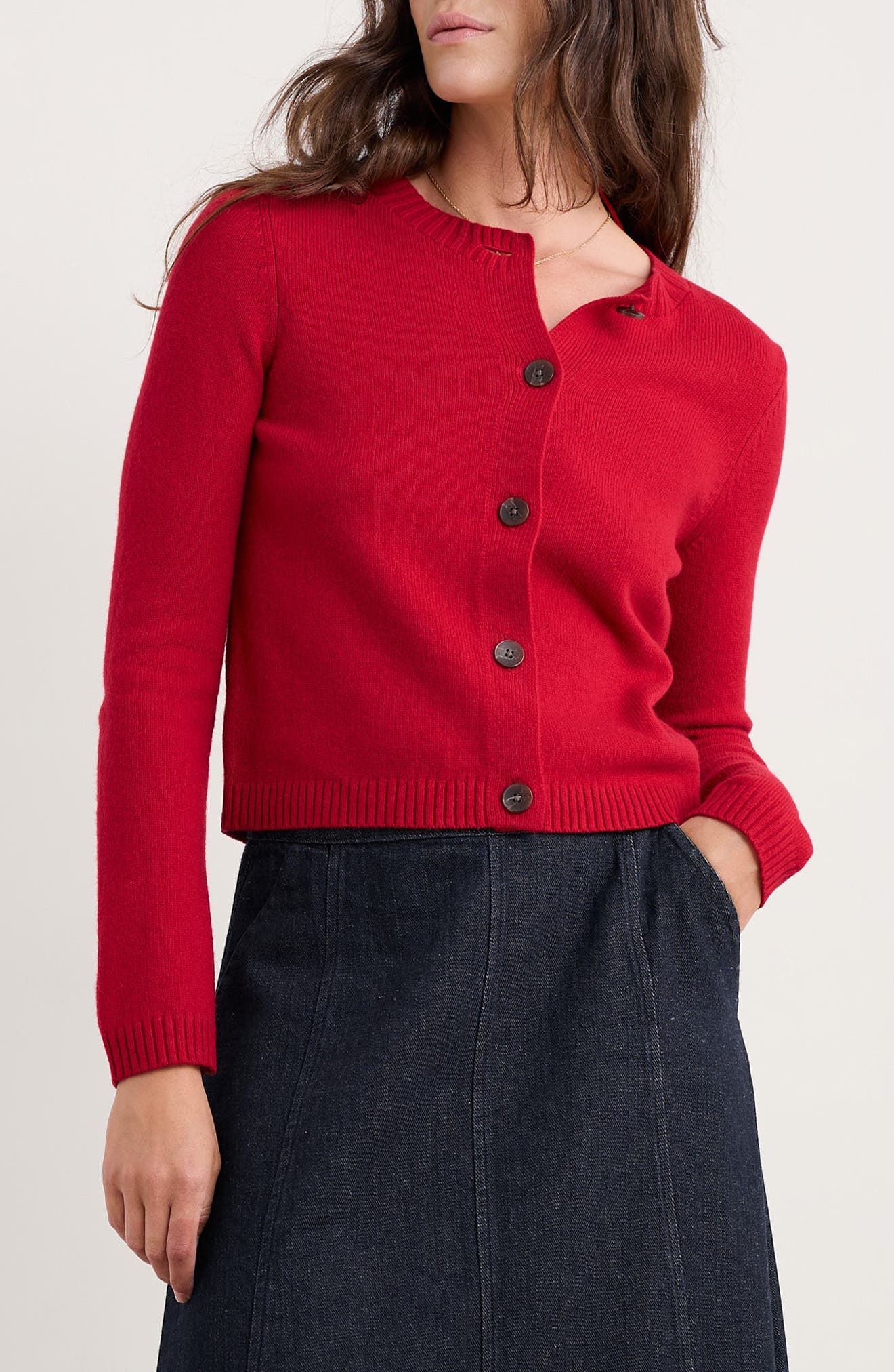 Tern Tide Merino Wool Blend Cardigan - image 1