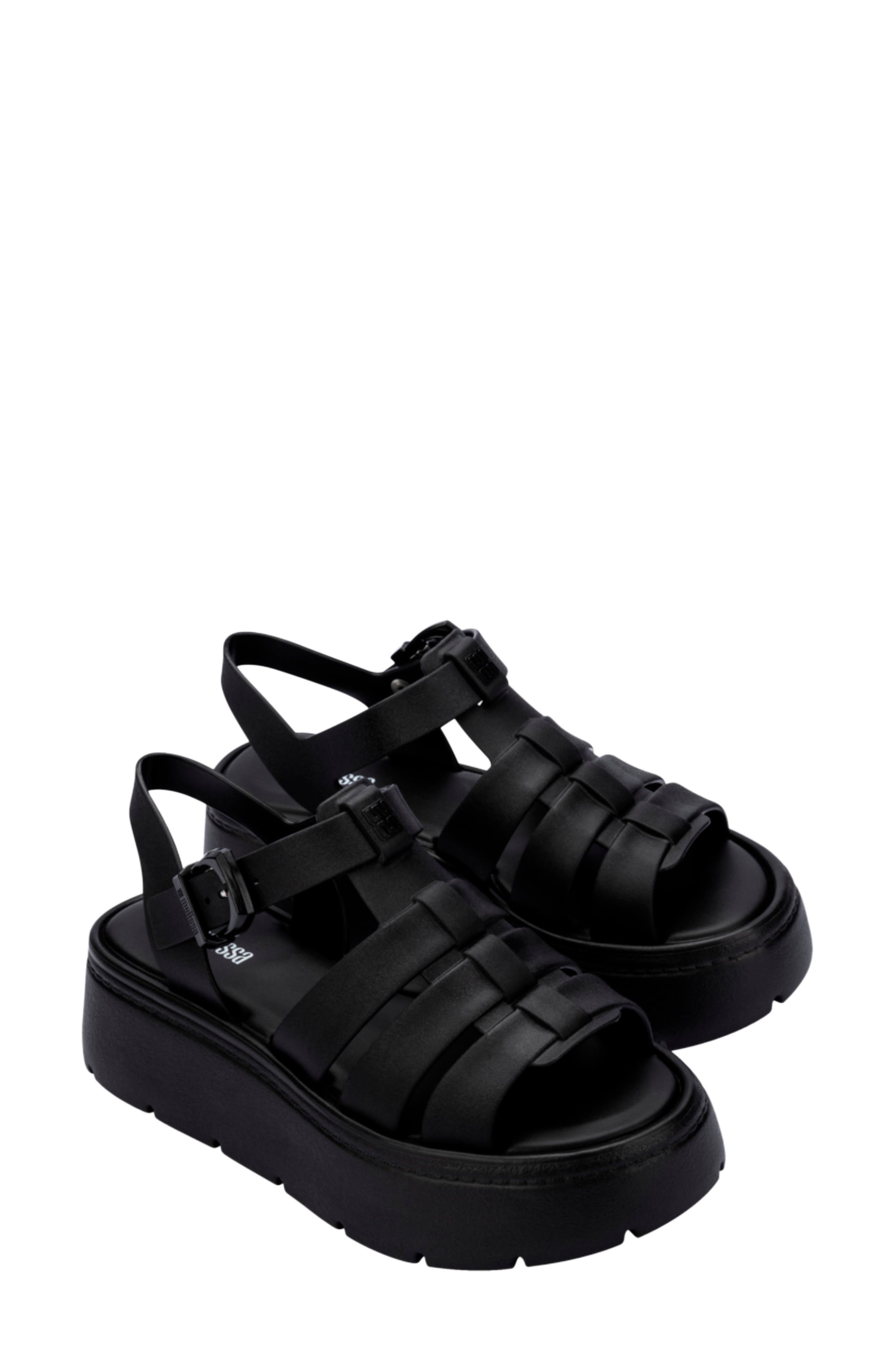 Up Platform Slingback Fisherman Sandal - image 1
