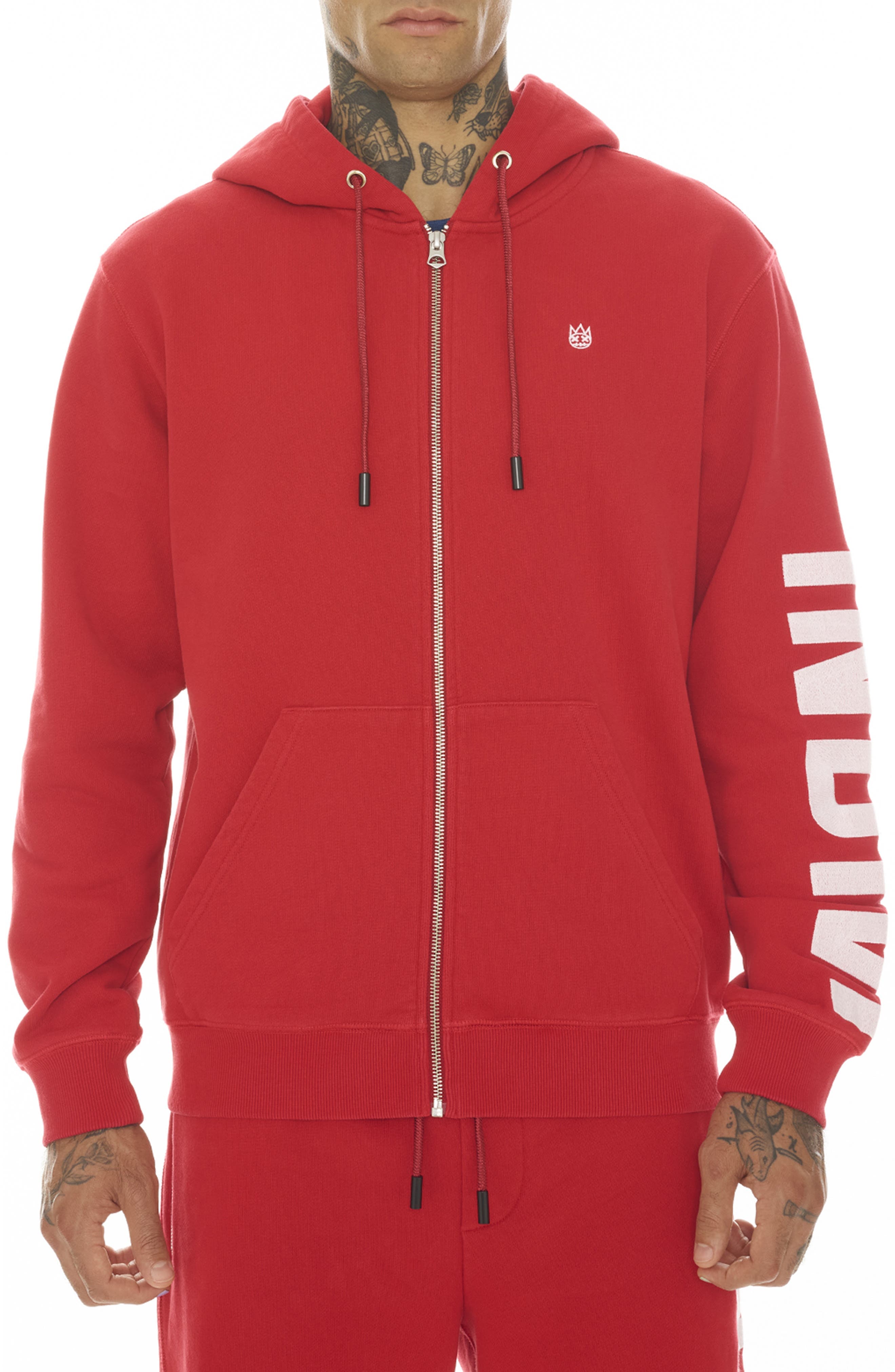 Logo Graphic Zip-Up Hoodie & Sweatpants - image 1