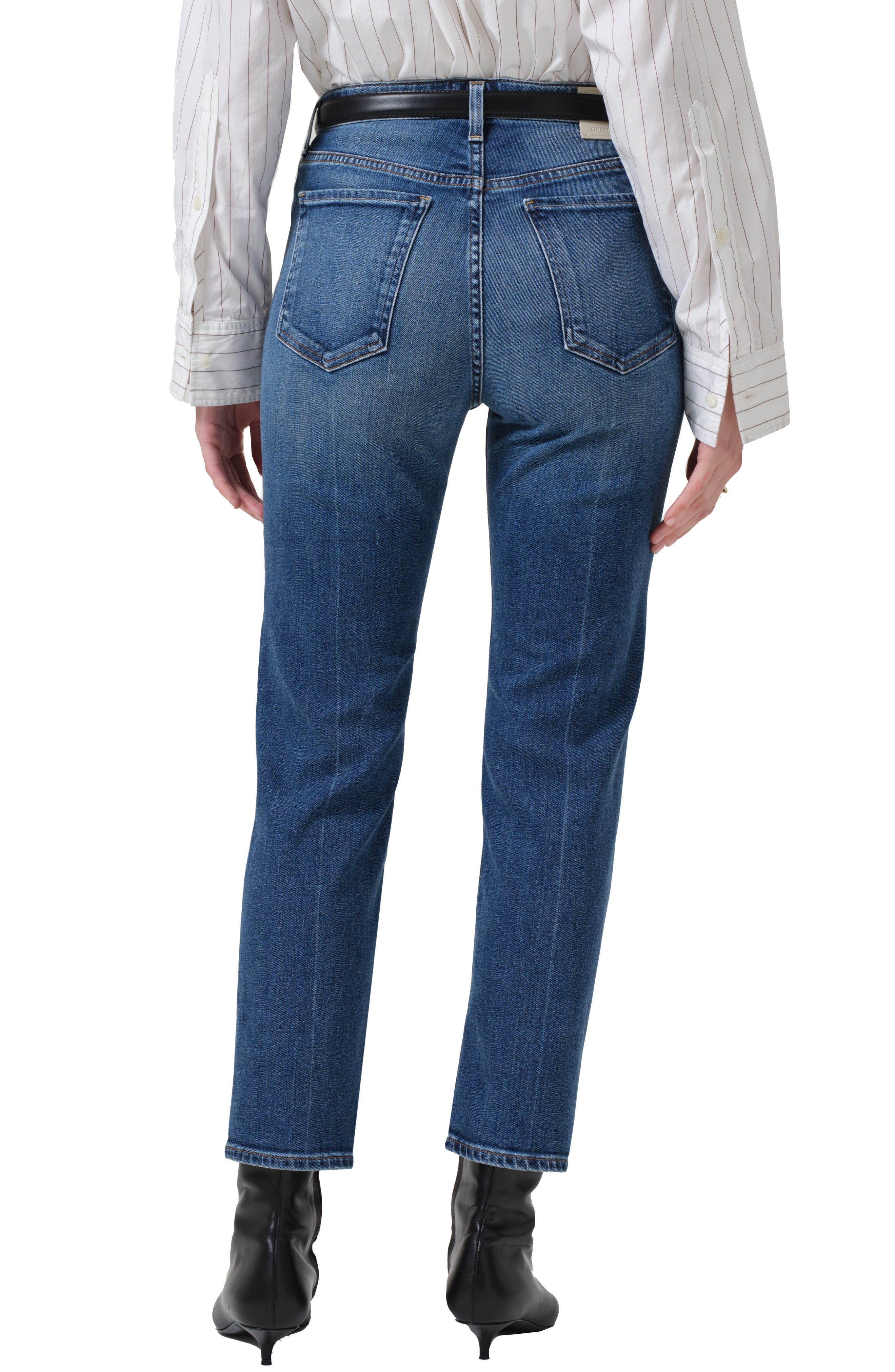 Zurie High Waist Nonstretch Ankle Jeans - image 2