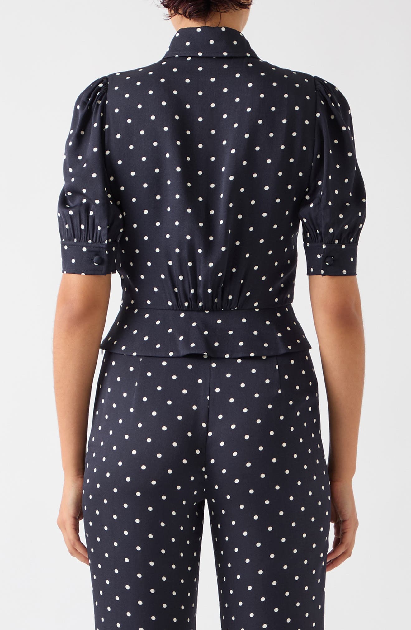 Elsie Dot Crop Shirt - image 2