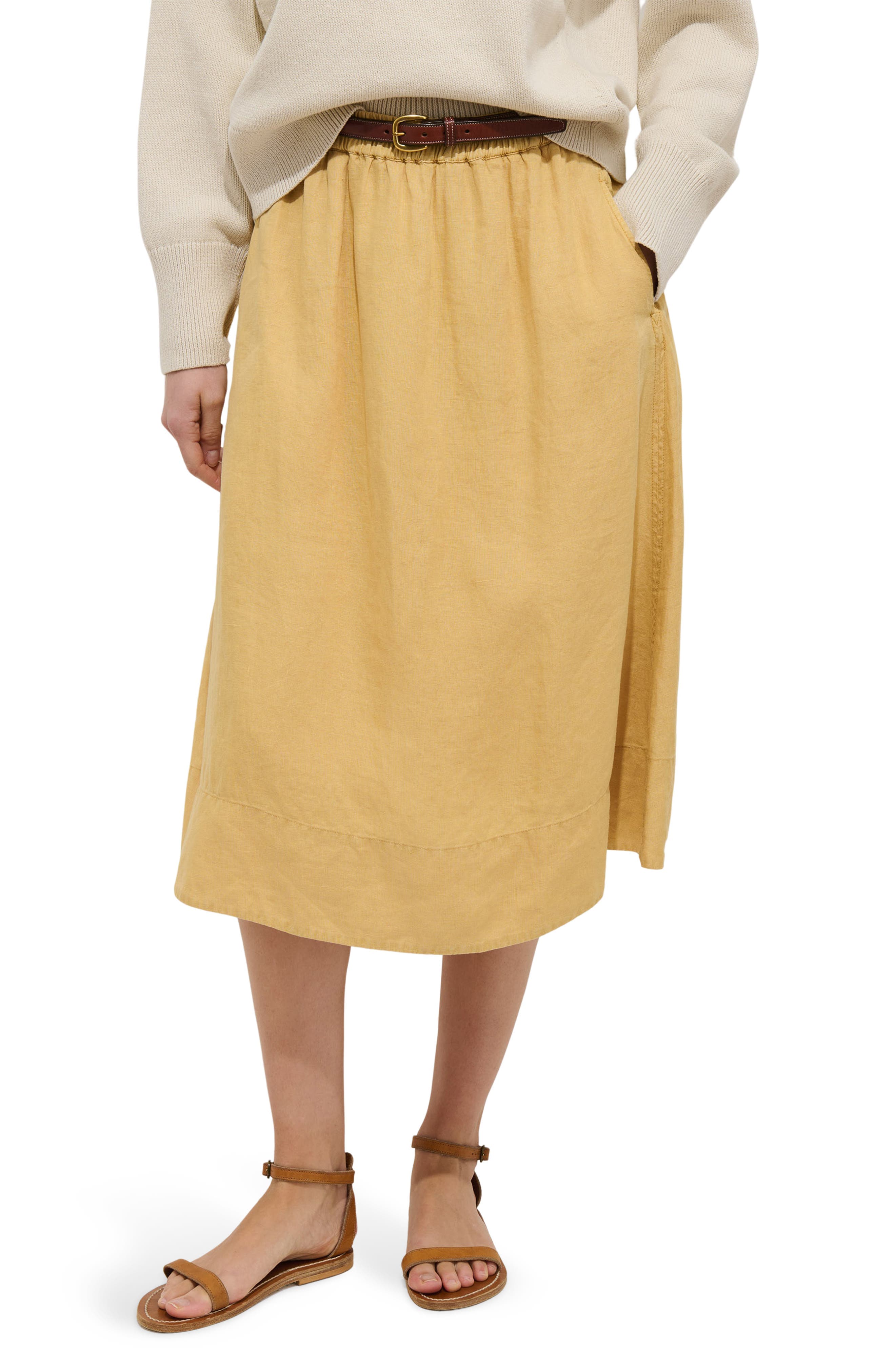 Maddie Linen Skirt - image 3