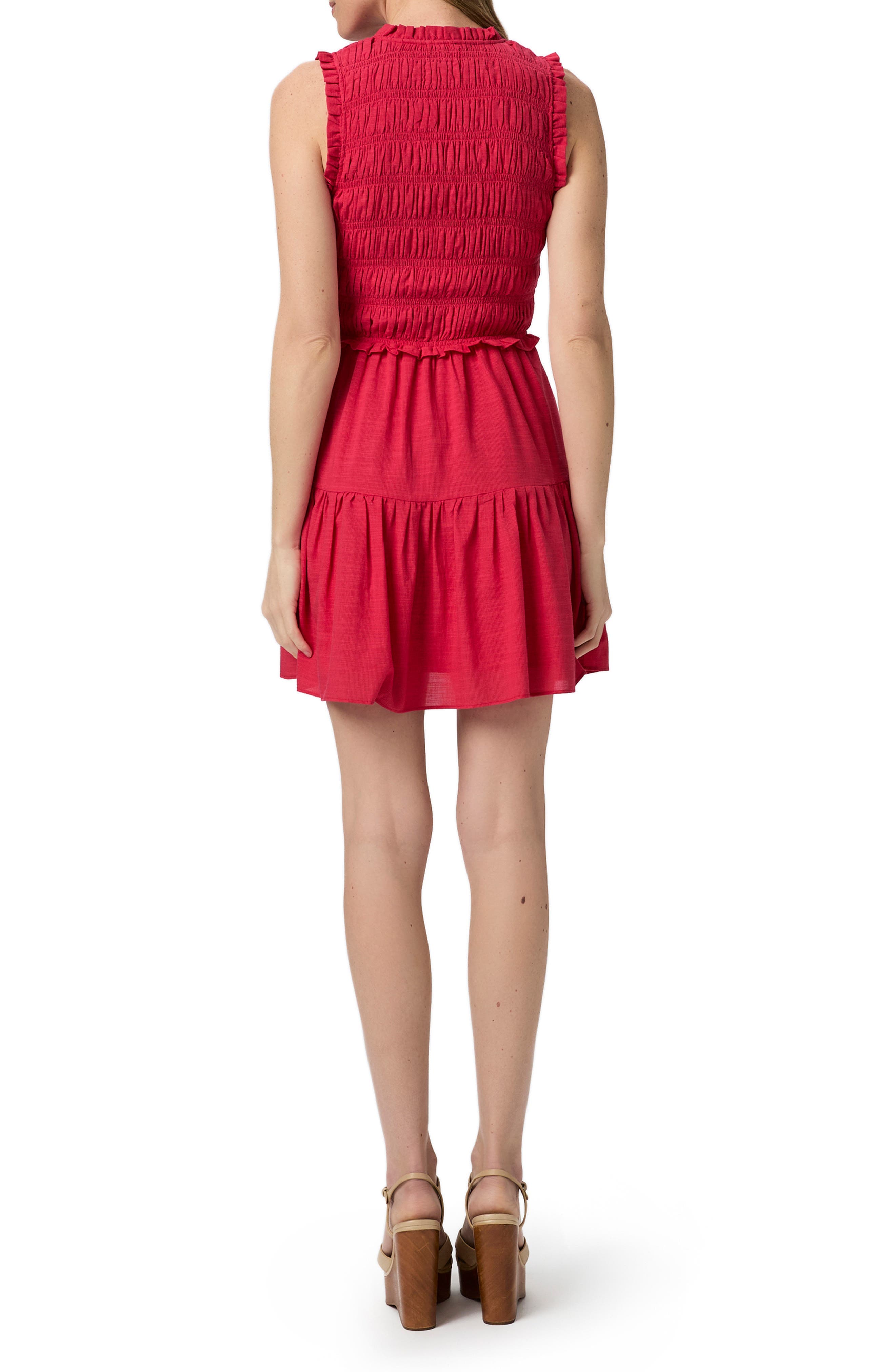 Fraise Sleeveless Cotton Blend Minidress - image 2