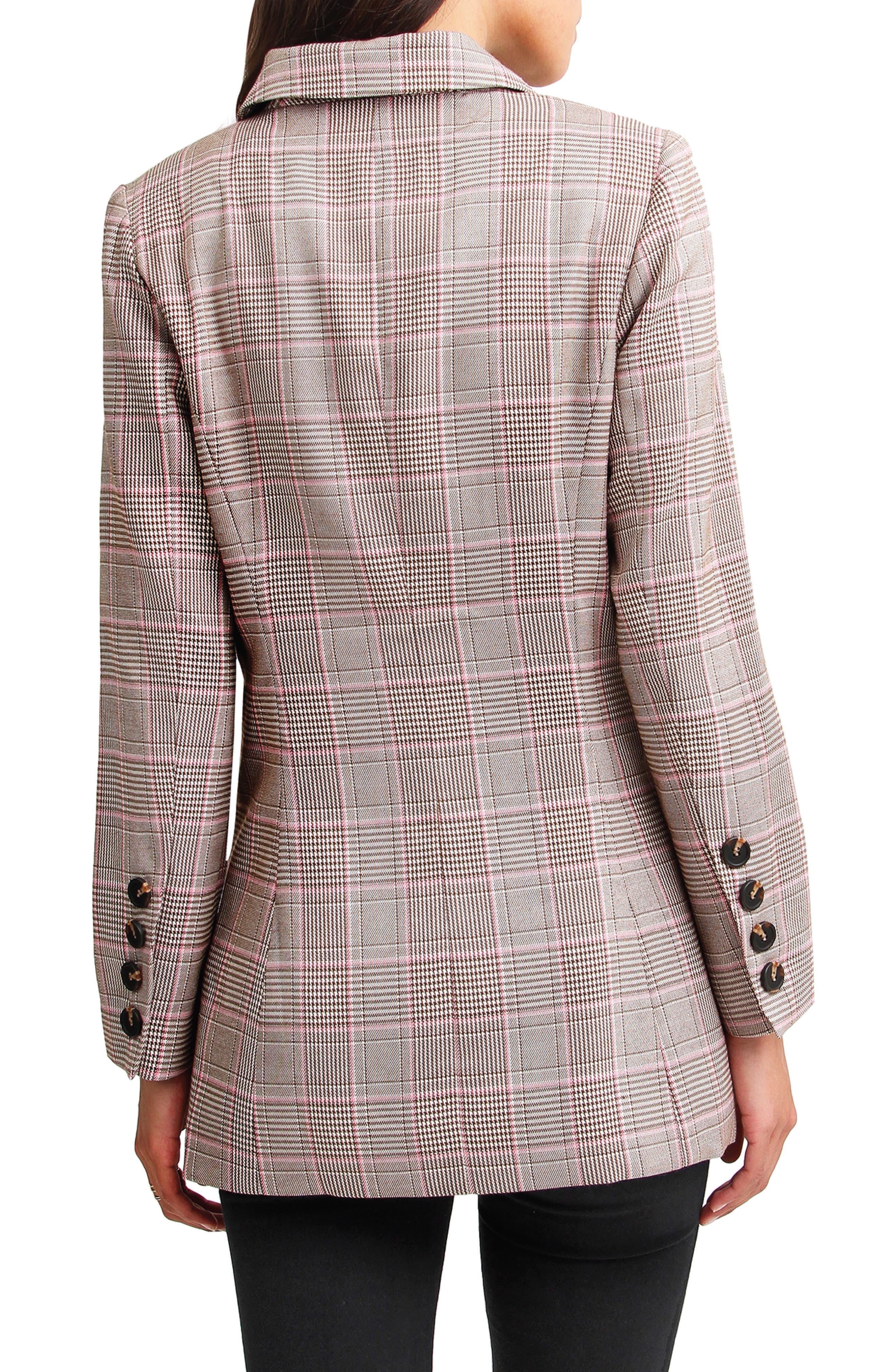 Too Cool For Work Plaid Blazer - image 2