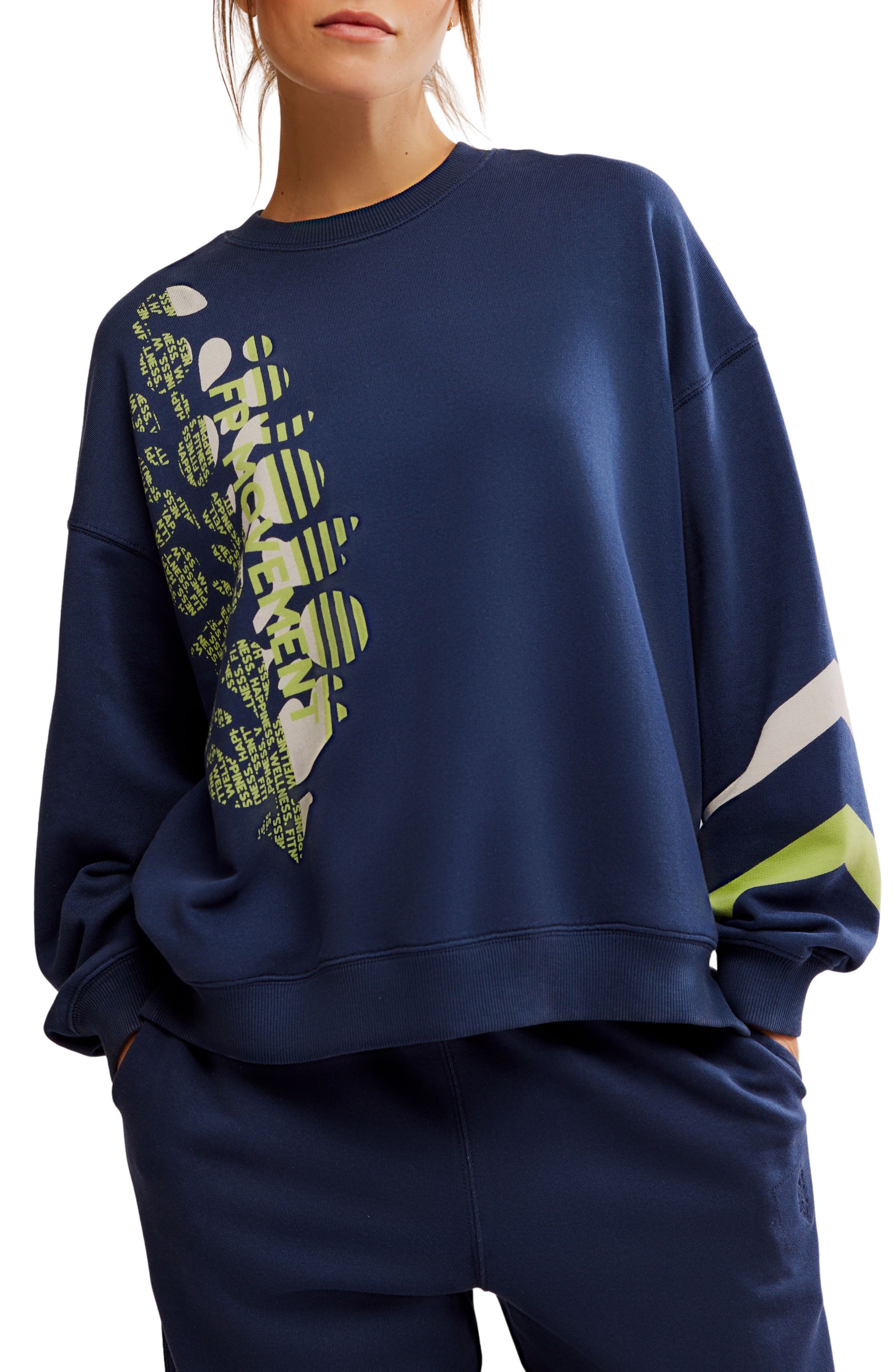 FP Movement All Star Oversize Graphic Sweatshirt - image 3