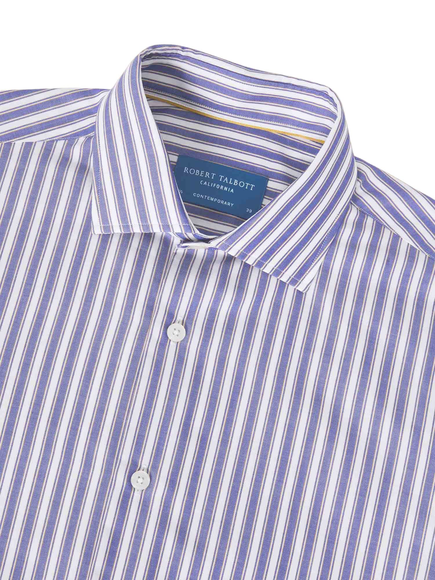 Reynolds Contemporary Multi Stripe Twill Shirt - image 2