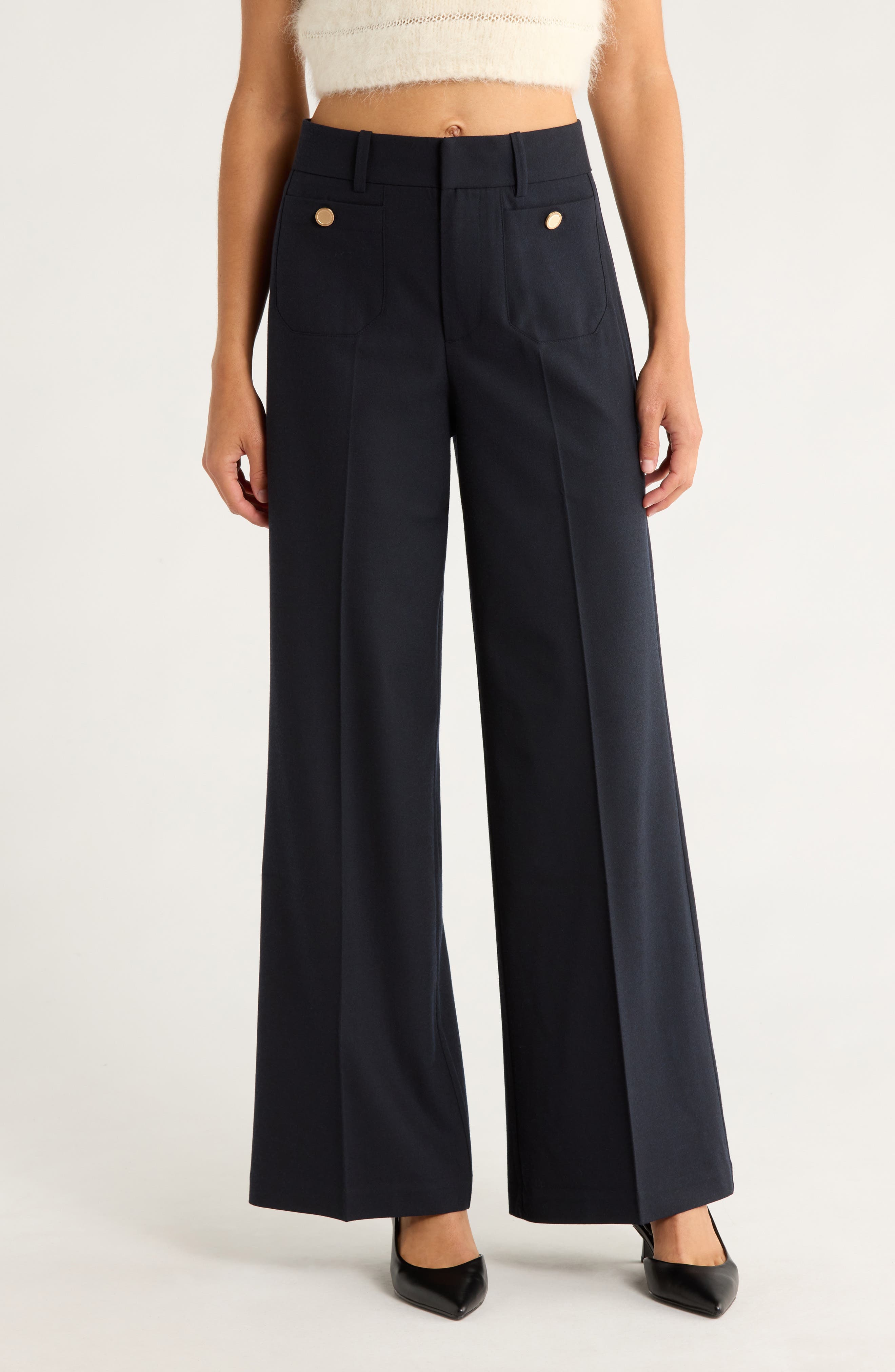 Modernist High Waist Pocket Pants - image 1