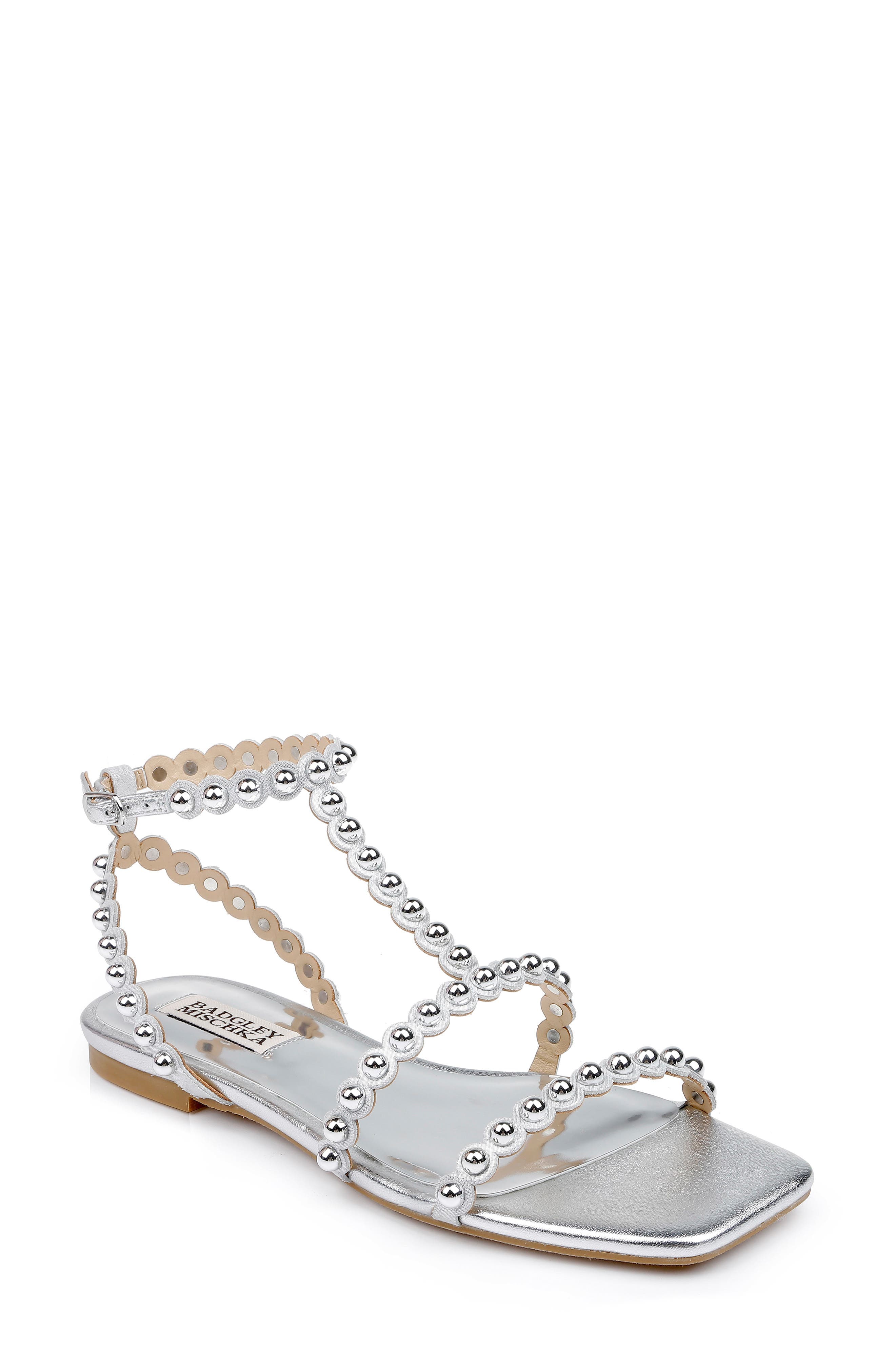 Cami Embelished T-Strap Sandal - image 1