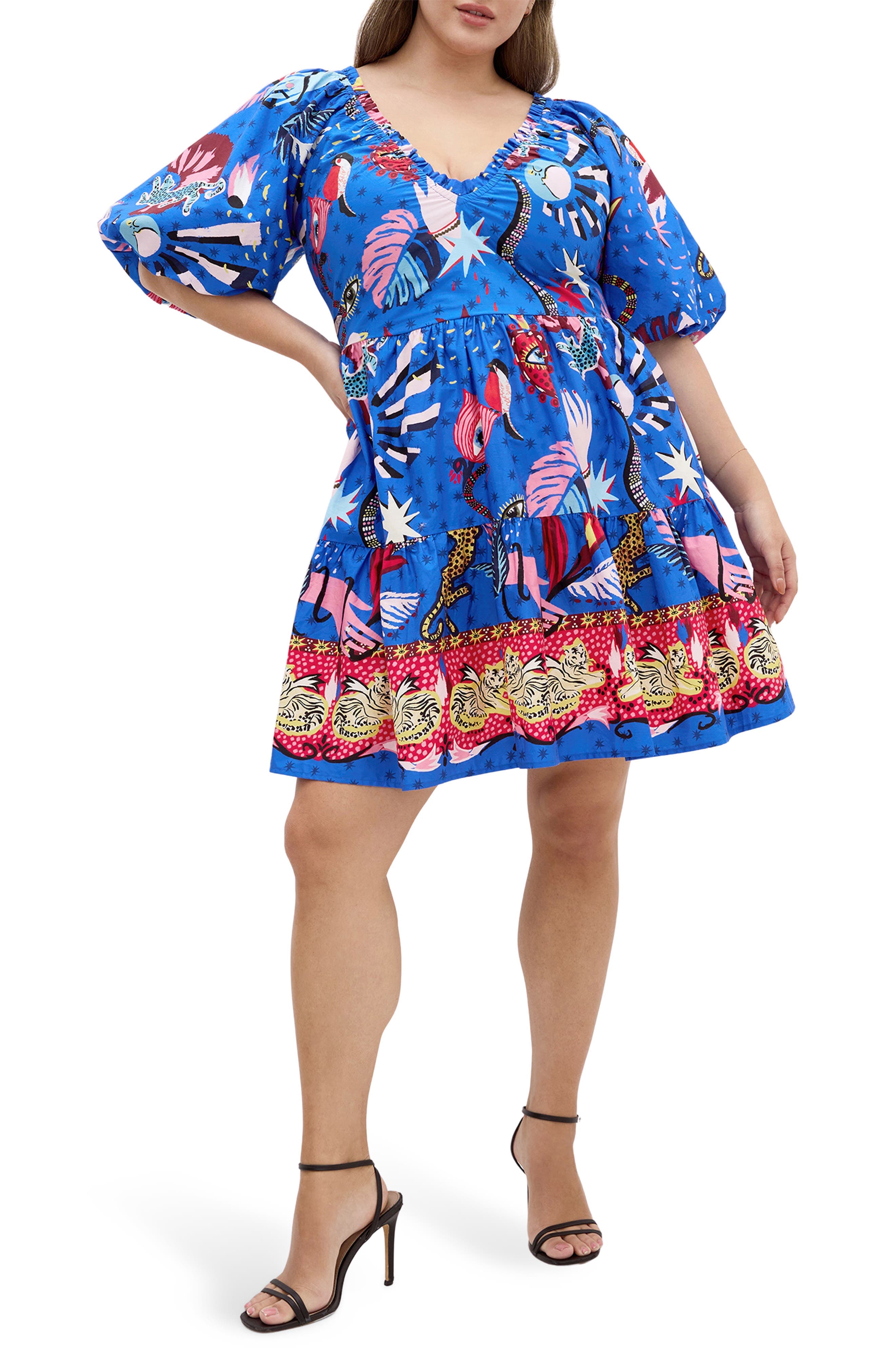 Simono Fit & Flare Minidress - image 3