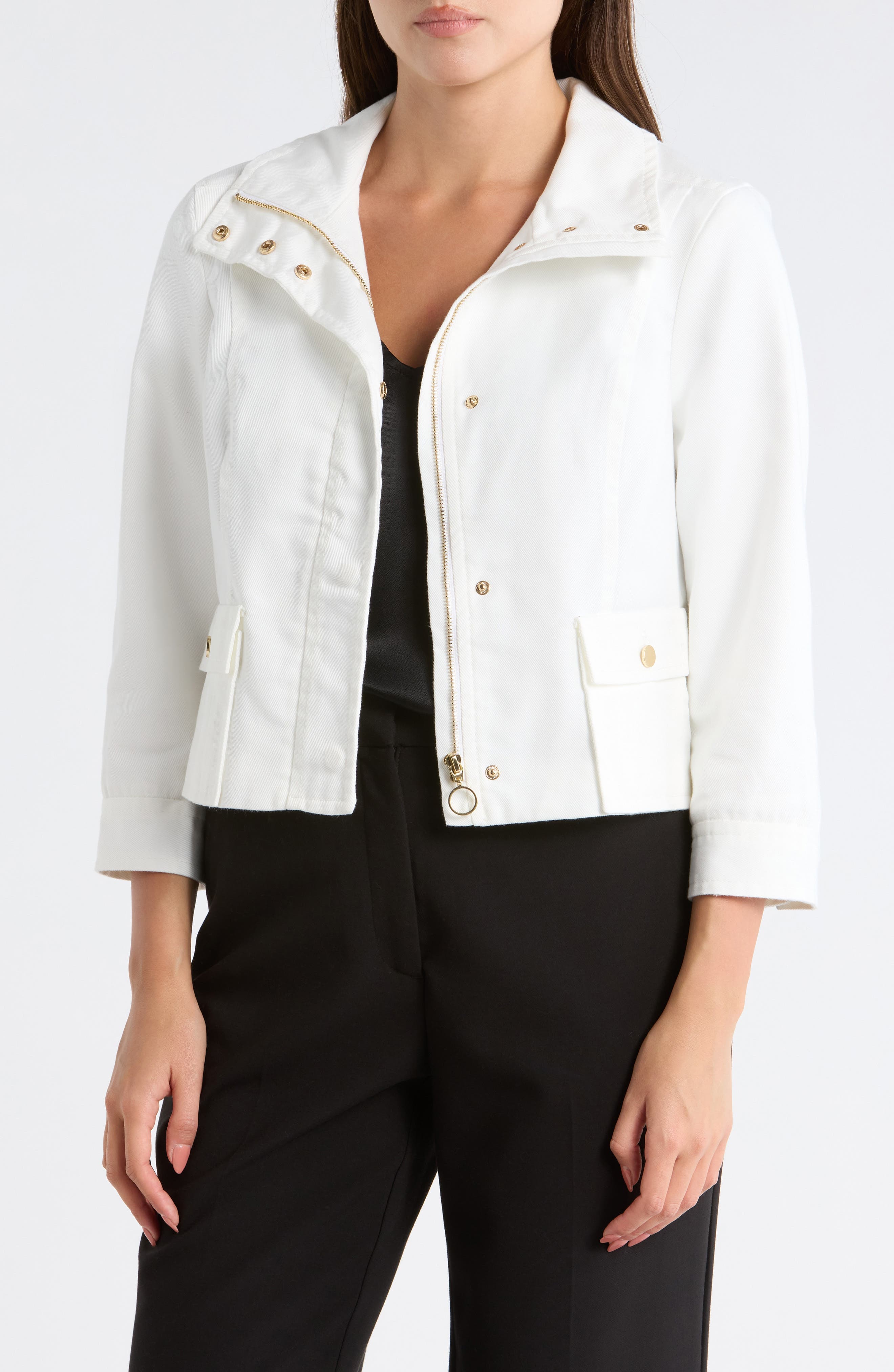 Zip Front Moto Jacket - image 1