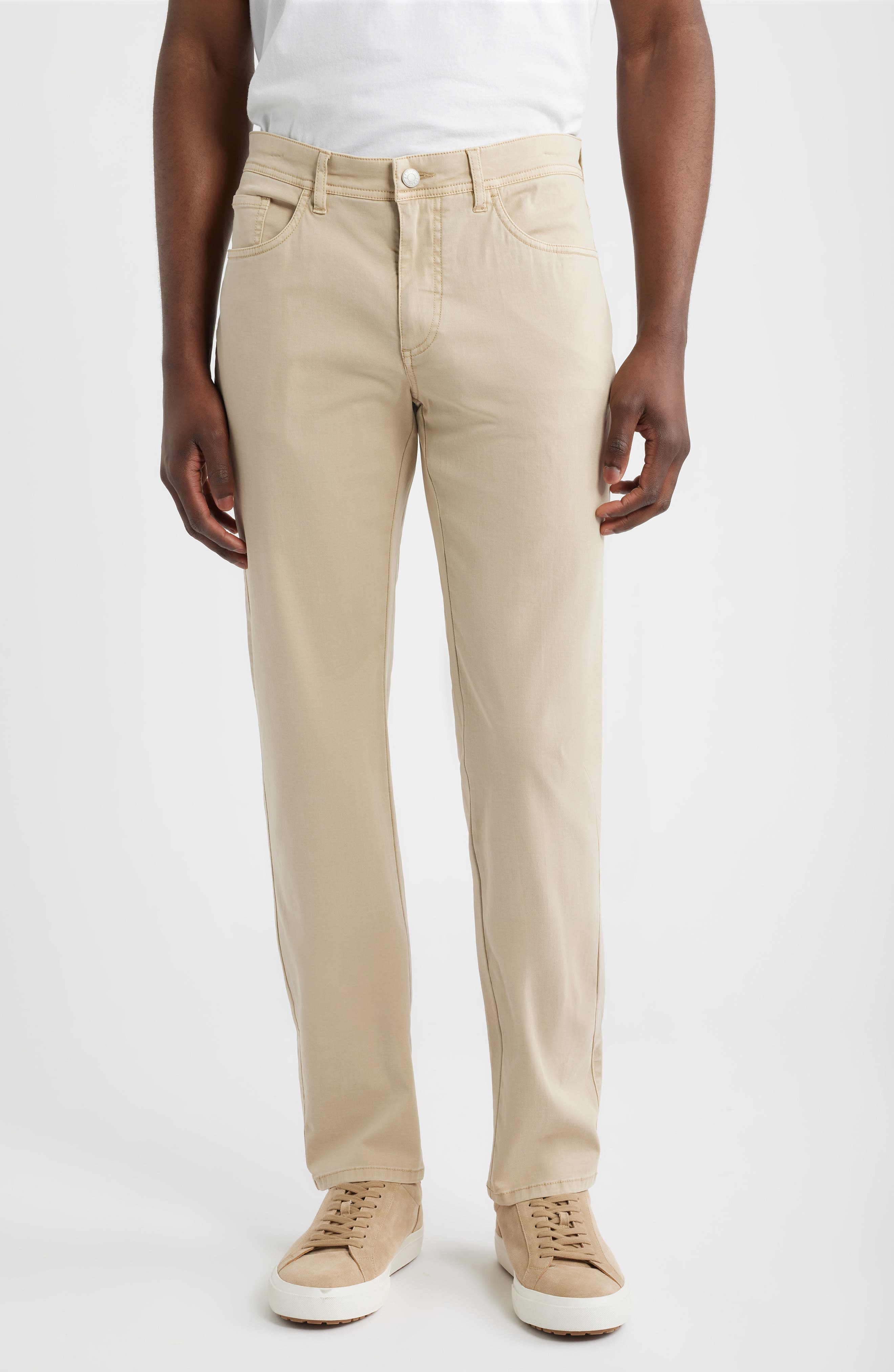 Savannah Straight Leg Twill 5-Pocket Pants - image 3