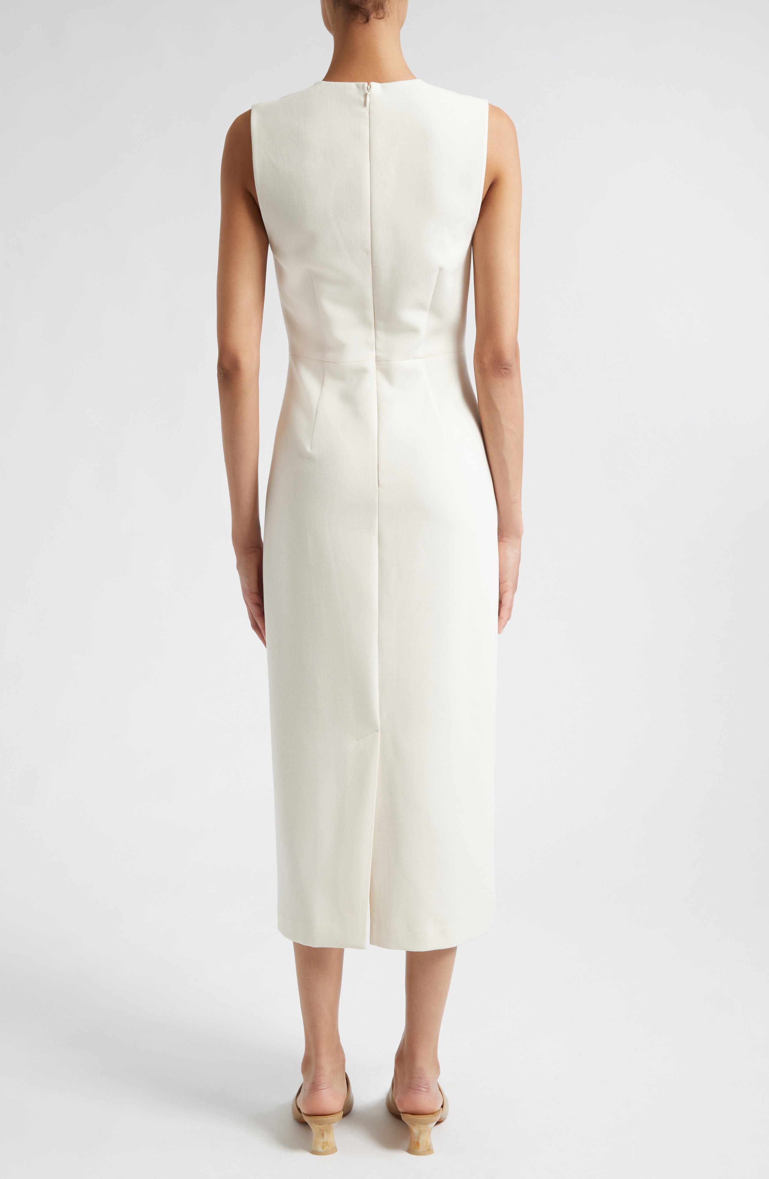 Sleeveless Sheath Dress - image 2