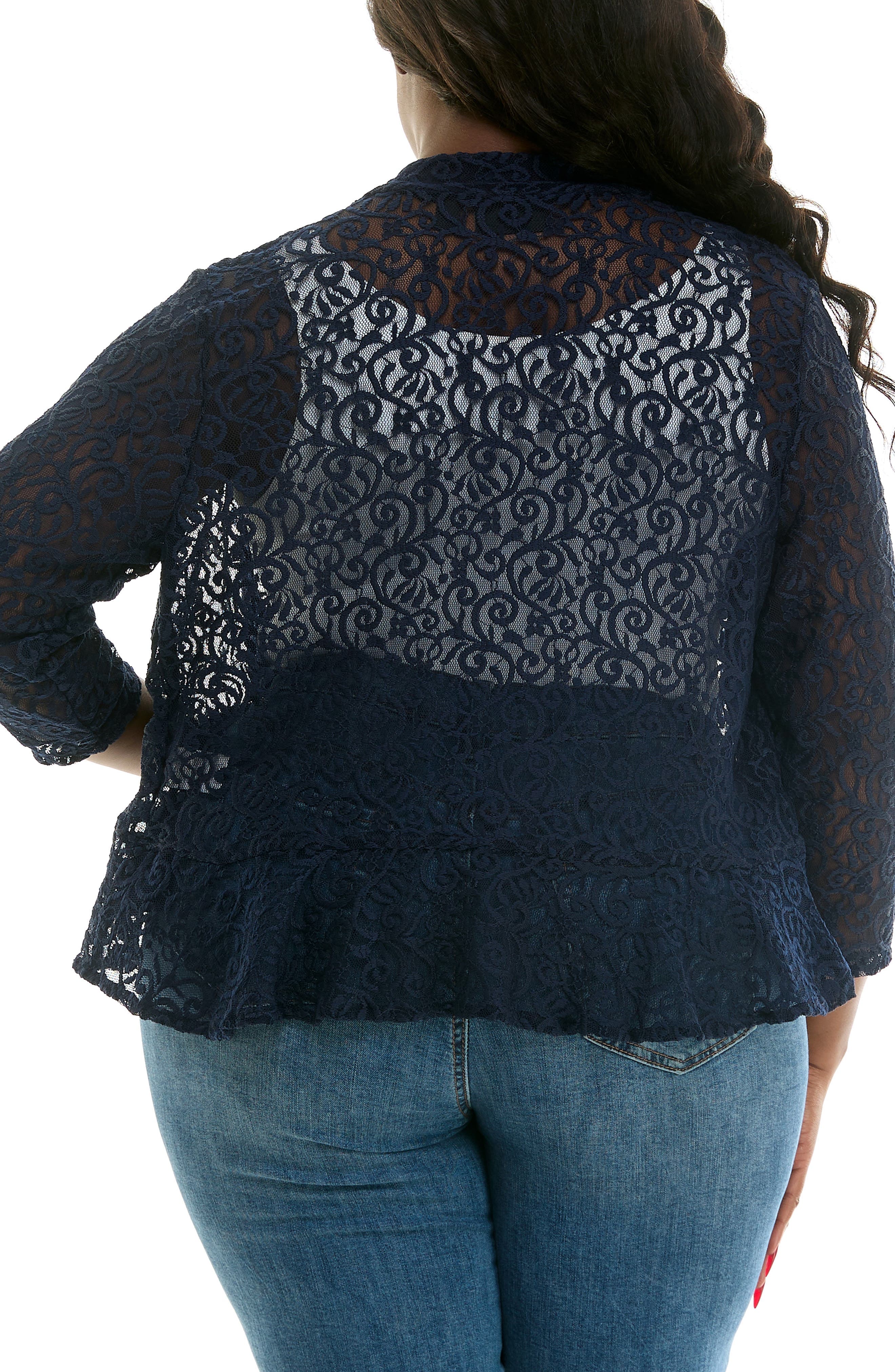 Ruffle Lace Bolero - image 2