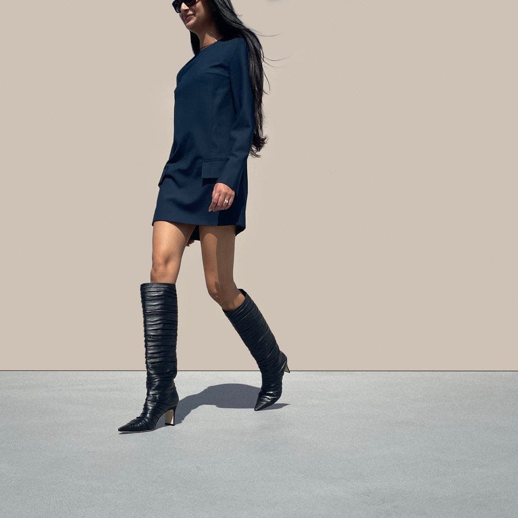 Plisse Knee Boot - image 2