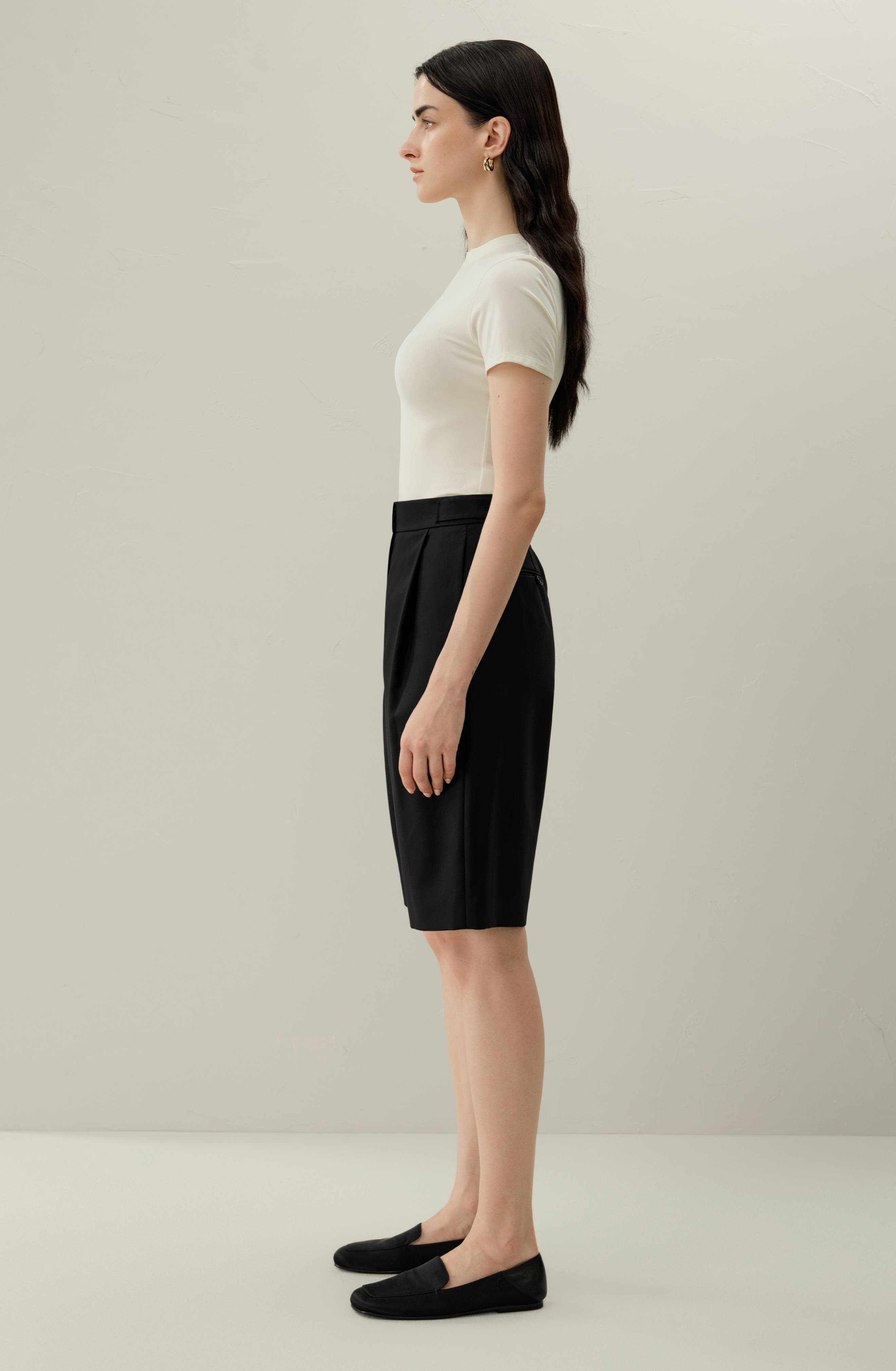 Wool-Silk Bermuda - image 2