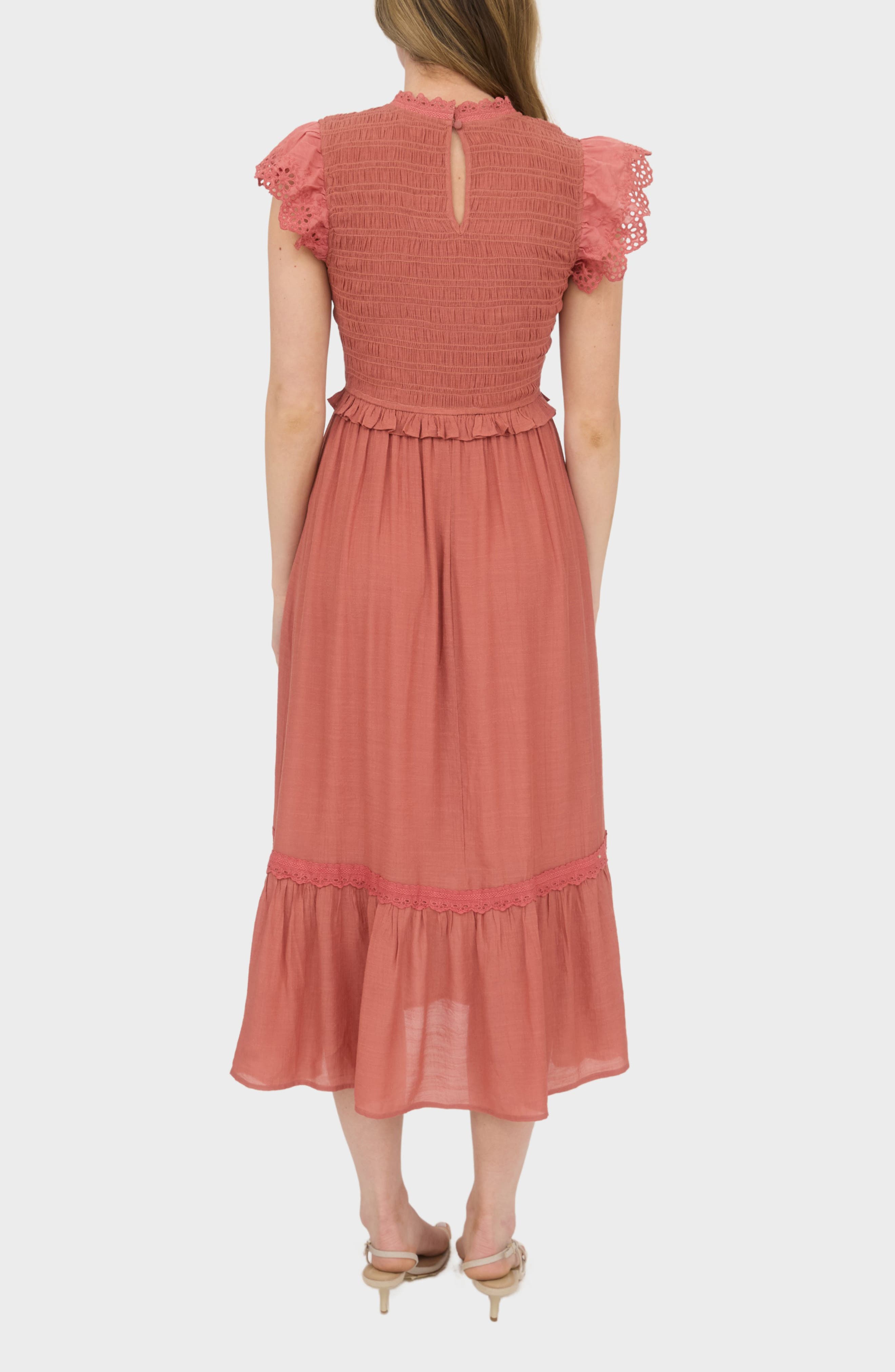 Smocked Maxi Dress - image 2