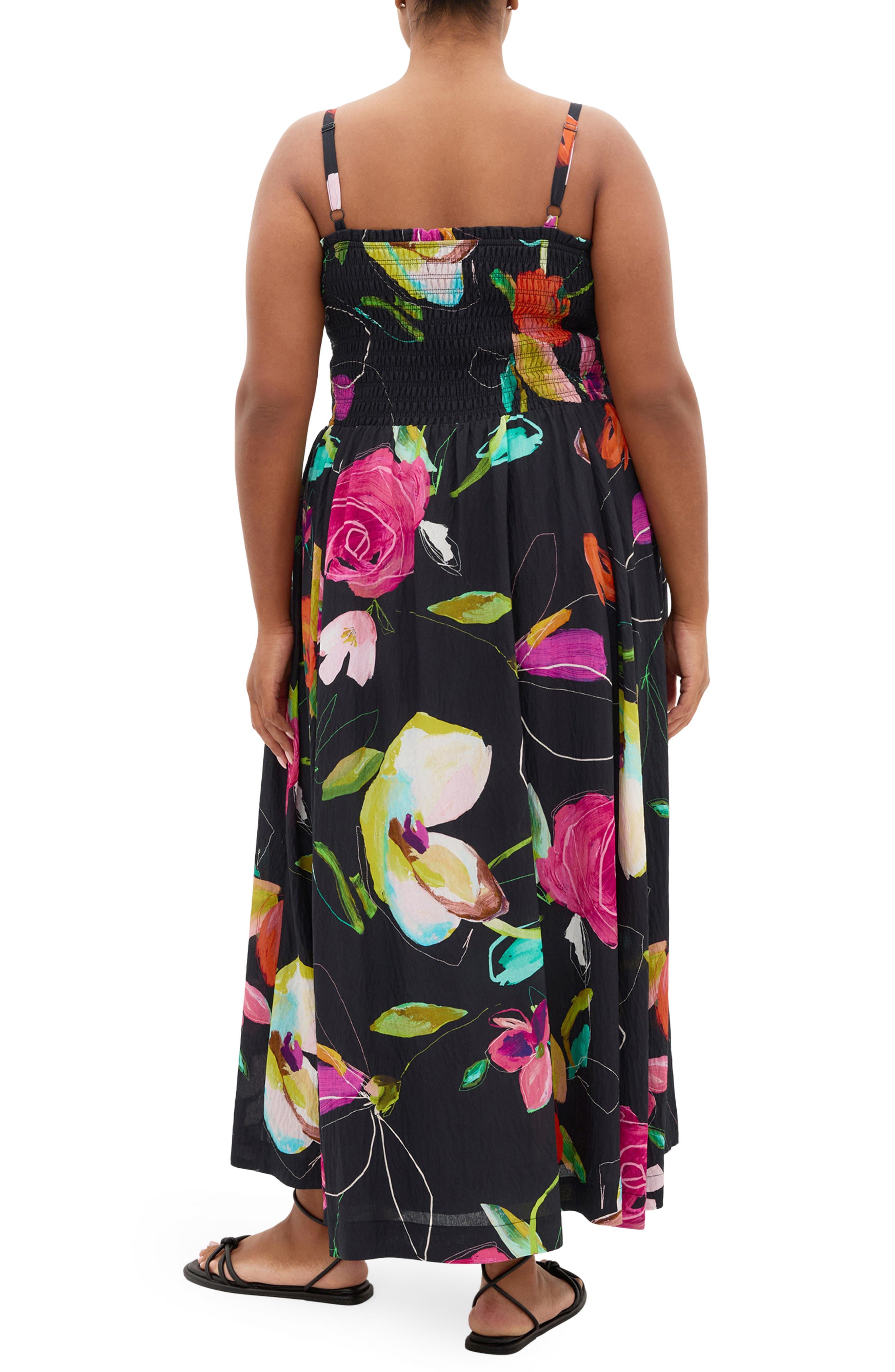 Malina Print Maxi Dress - image 2