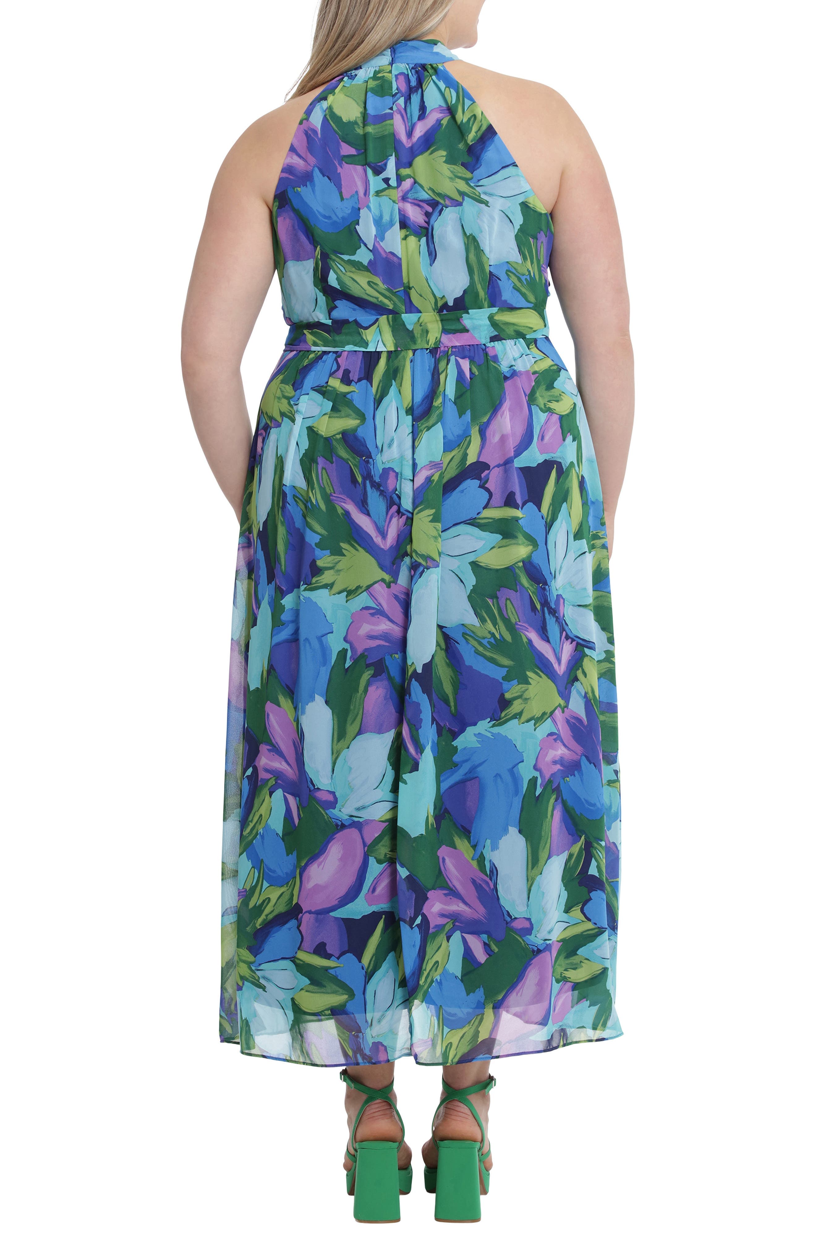Halter Neck Maxi Dress - image 2