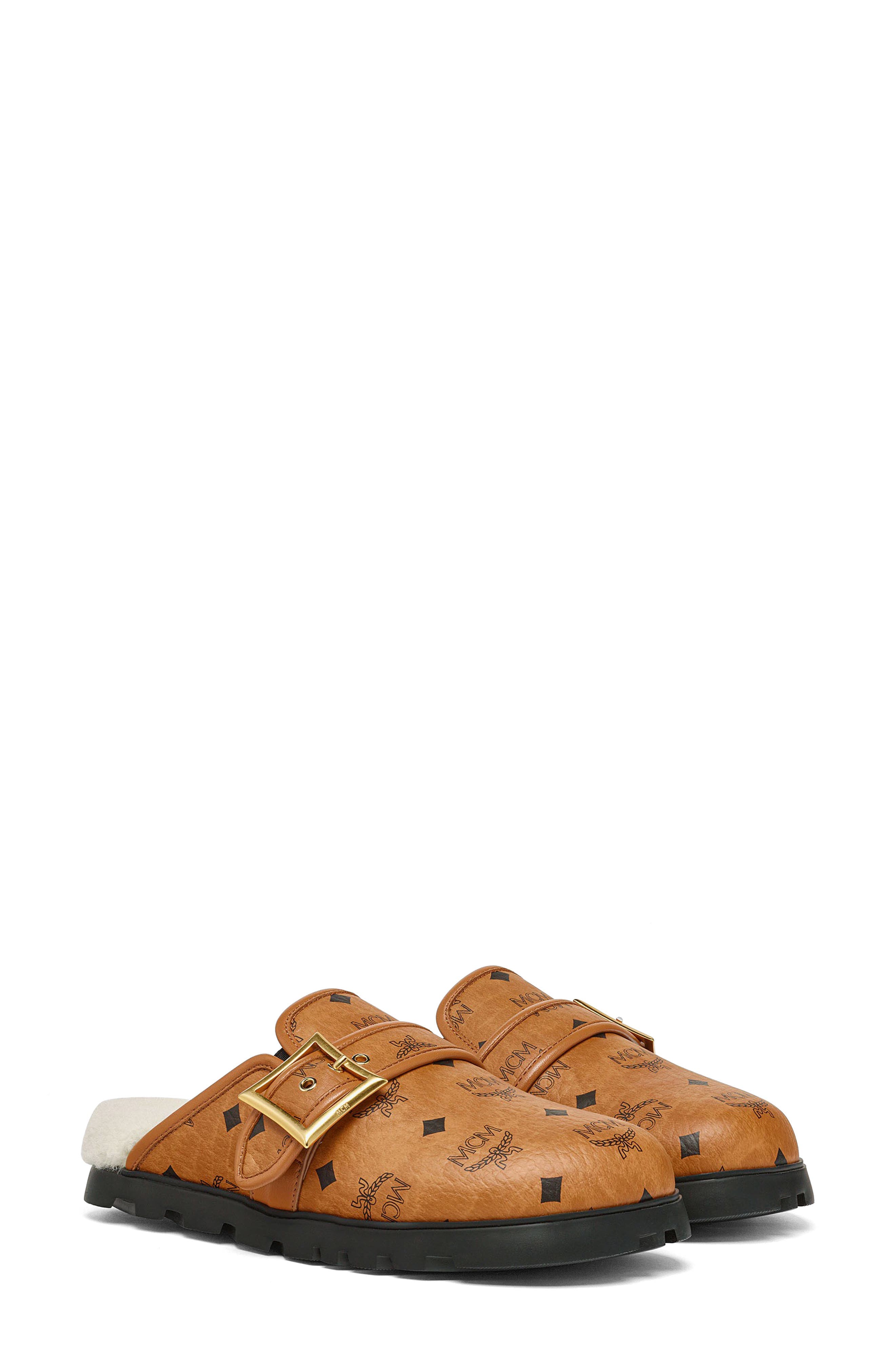 Monogram Genuine Shearling Lined Mule - image 1