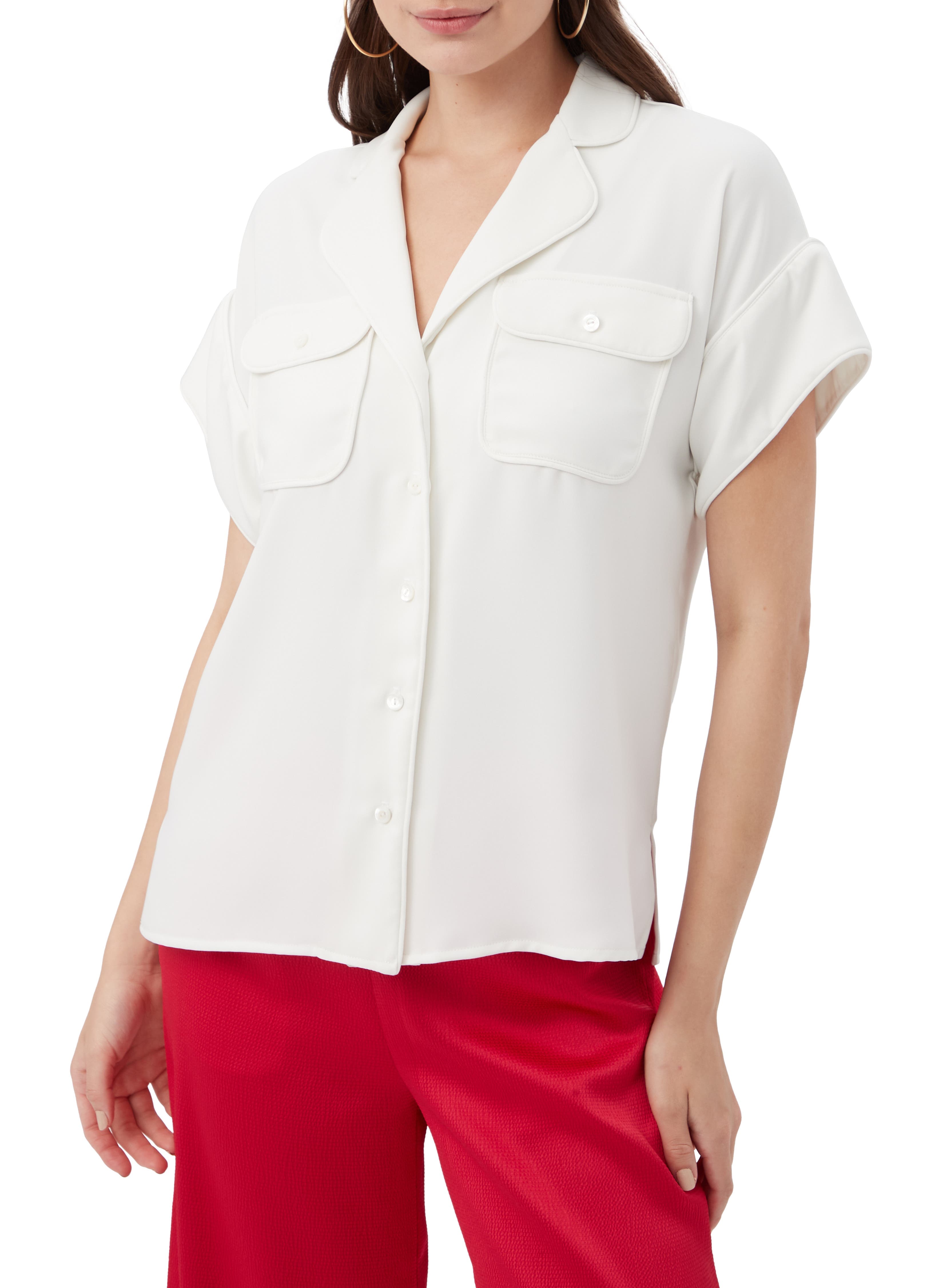 Gideon 2 Short Sleeve Button Up Top - image 1