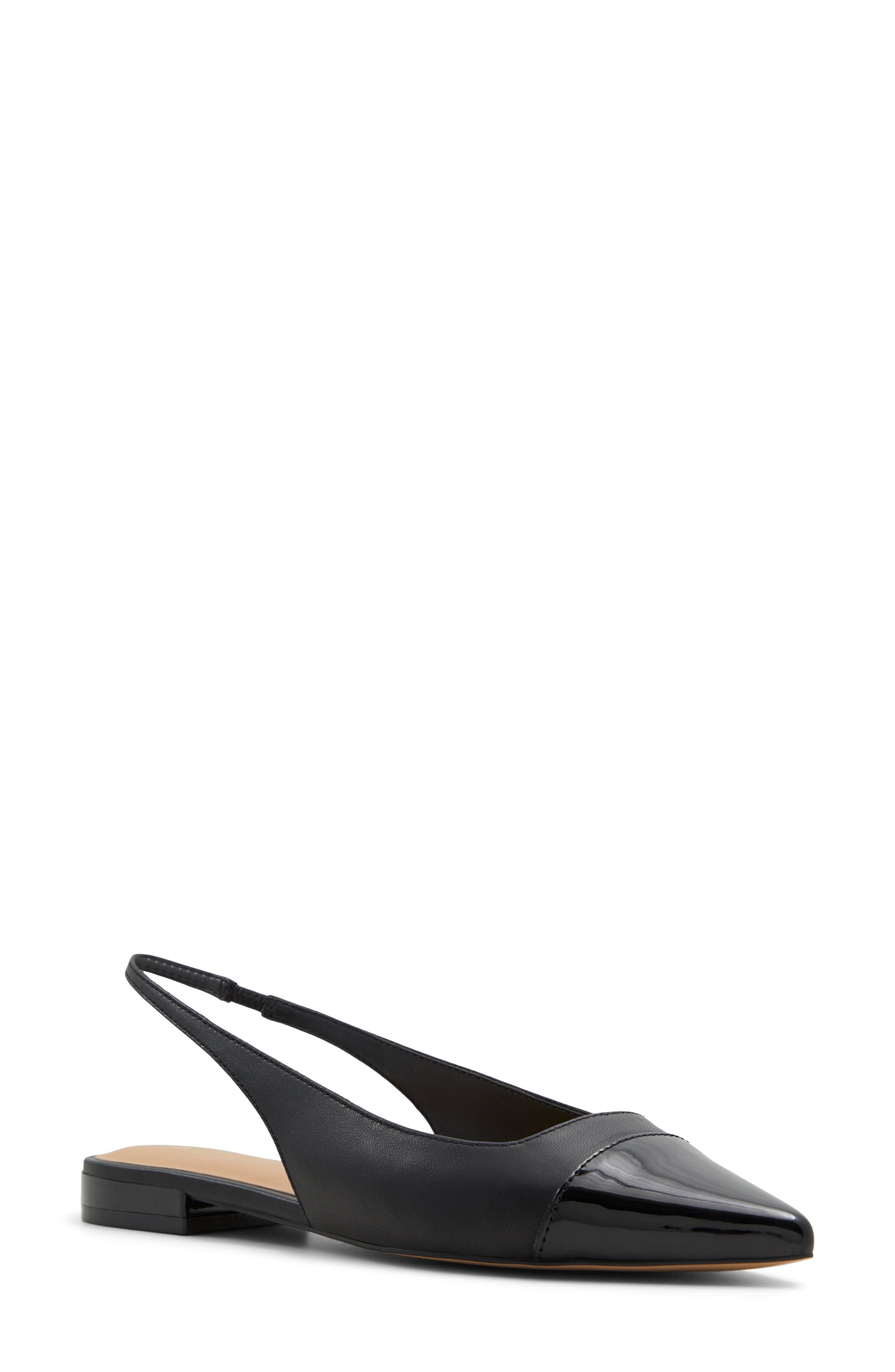Fleure Slingback Pointed Cap Toe Flat - image 1