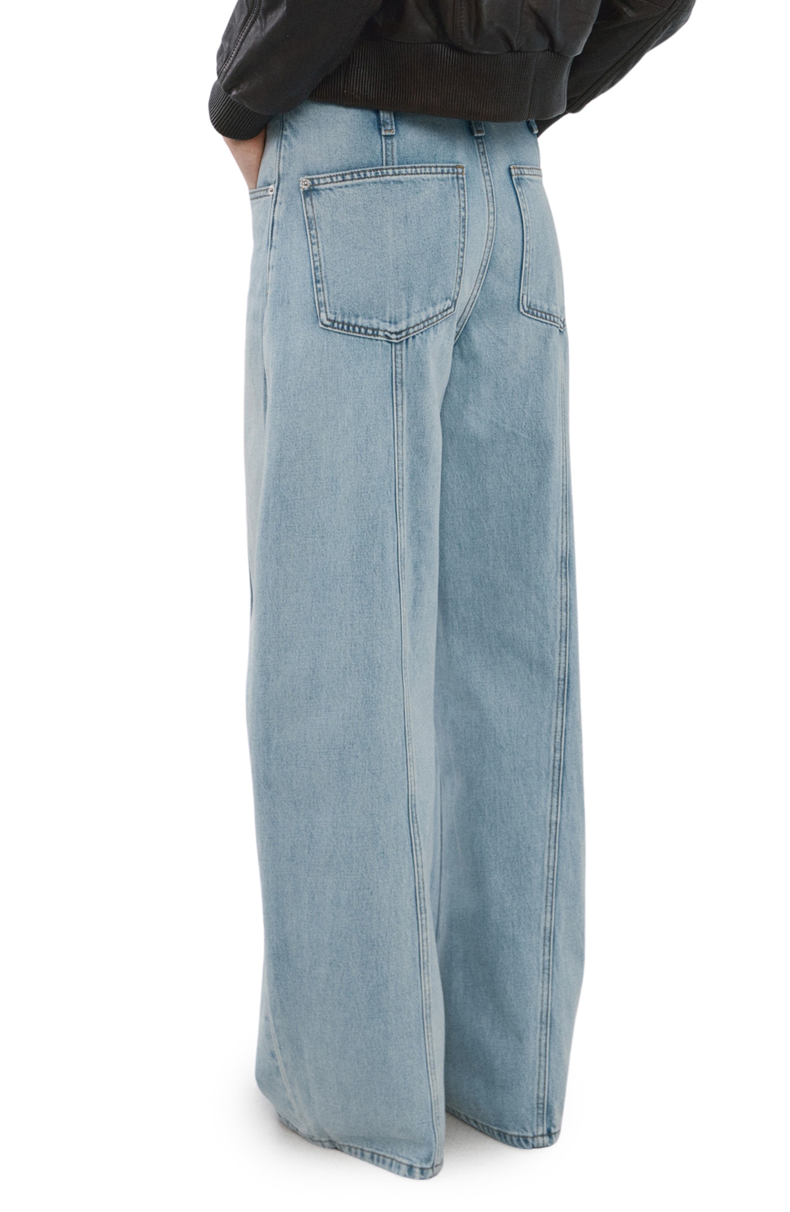 Seamed Balloon Jeans - image 2