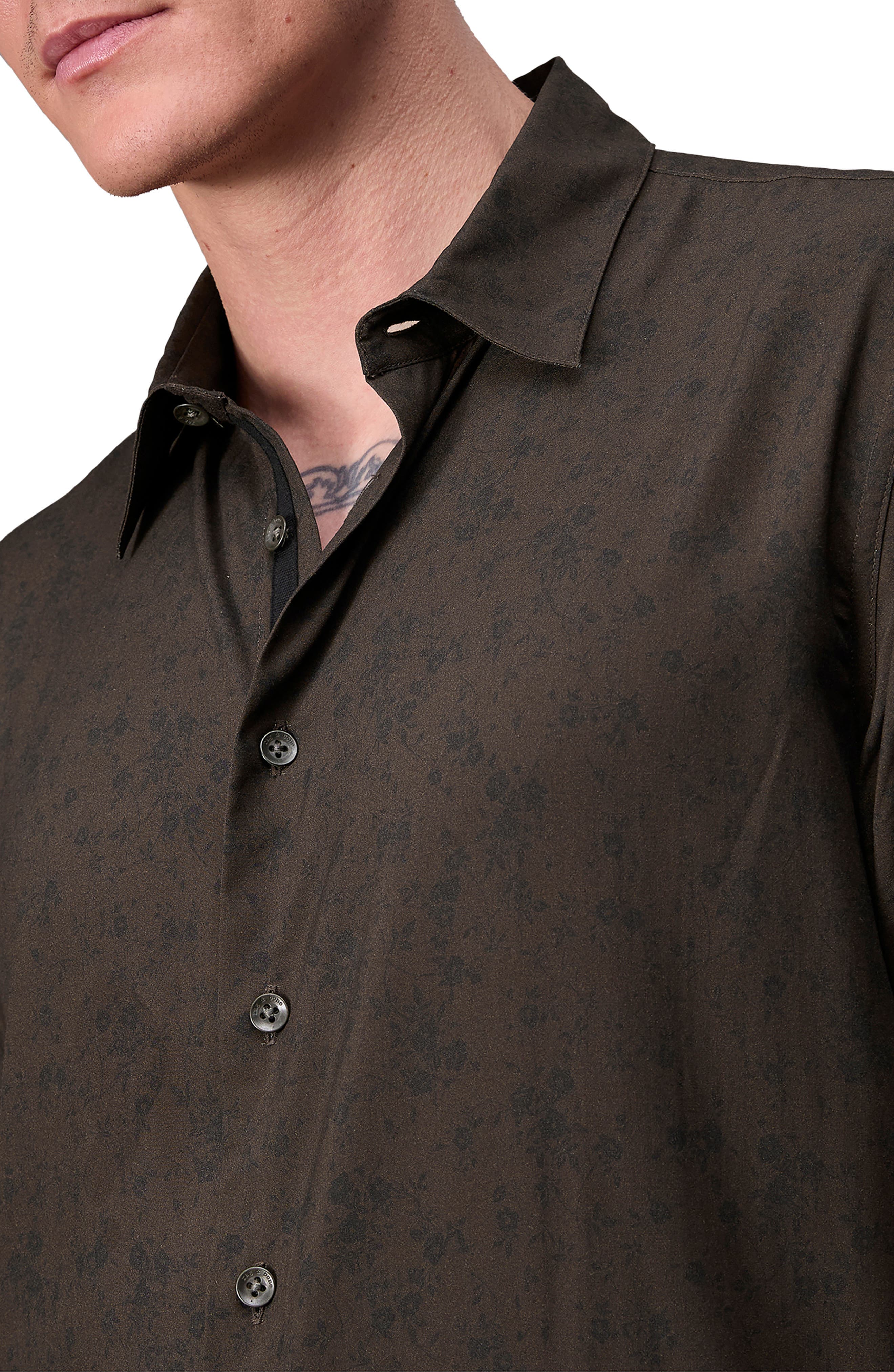 Dalton Floral Short Sleeve Button-Up Shirt - image 2