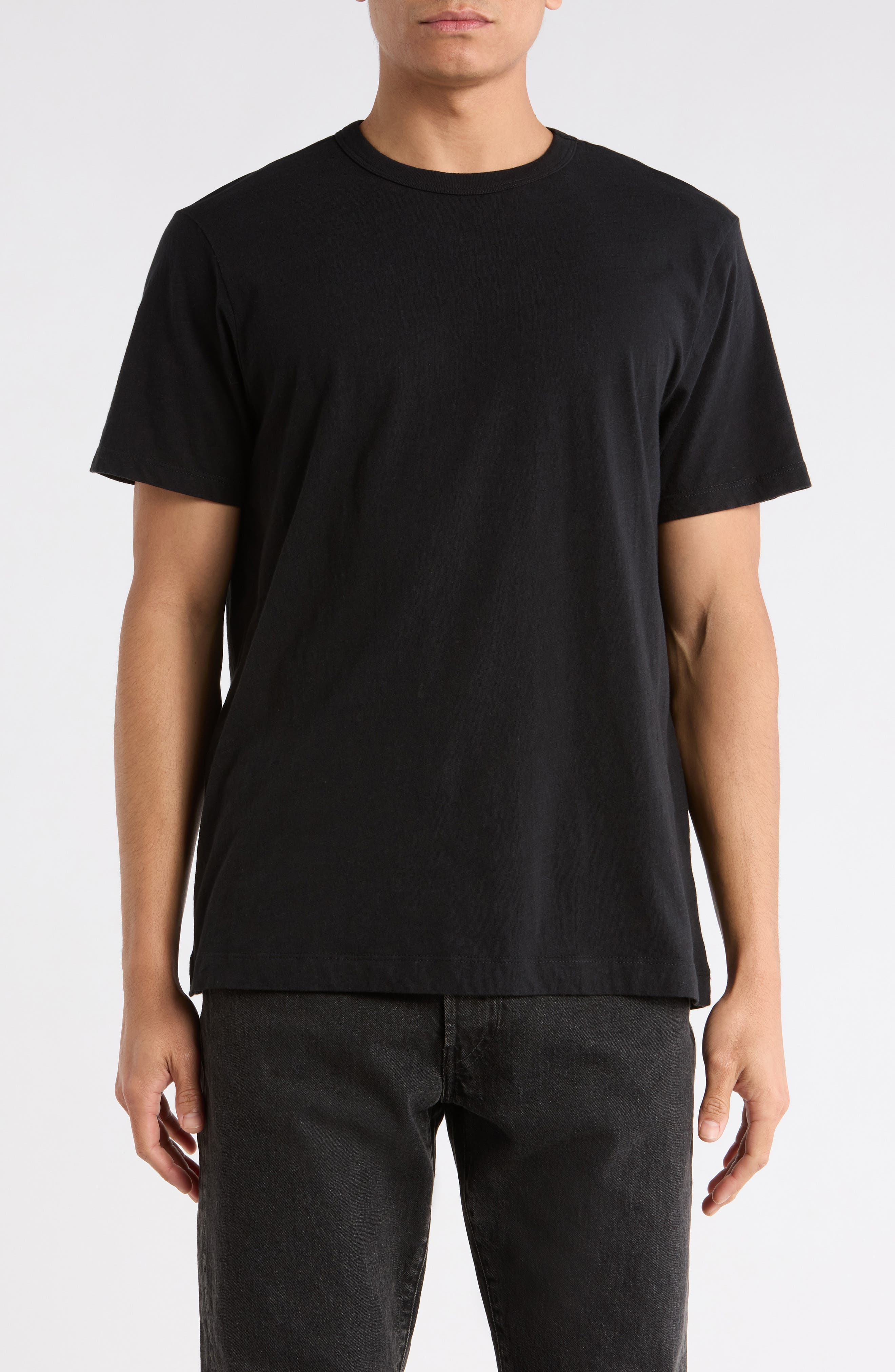 Classic Slubbed Cotton T-Shirt - image 1