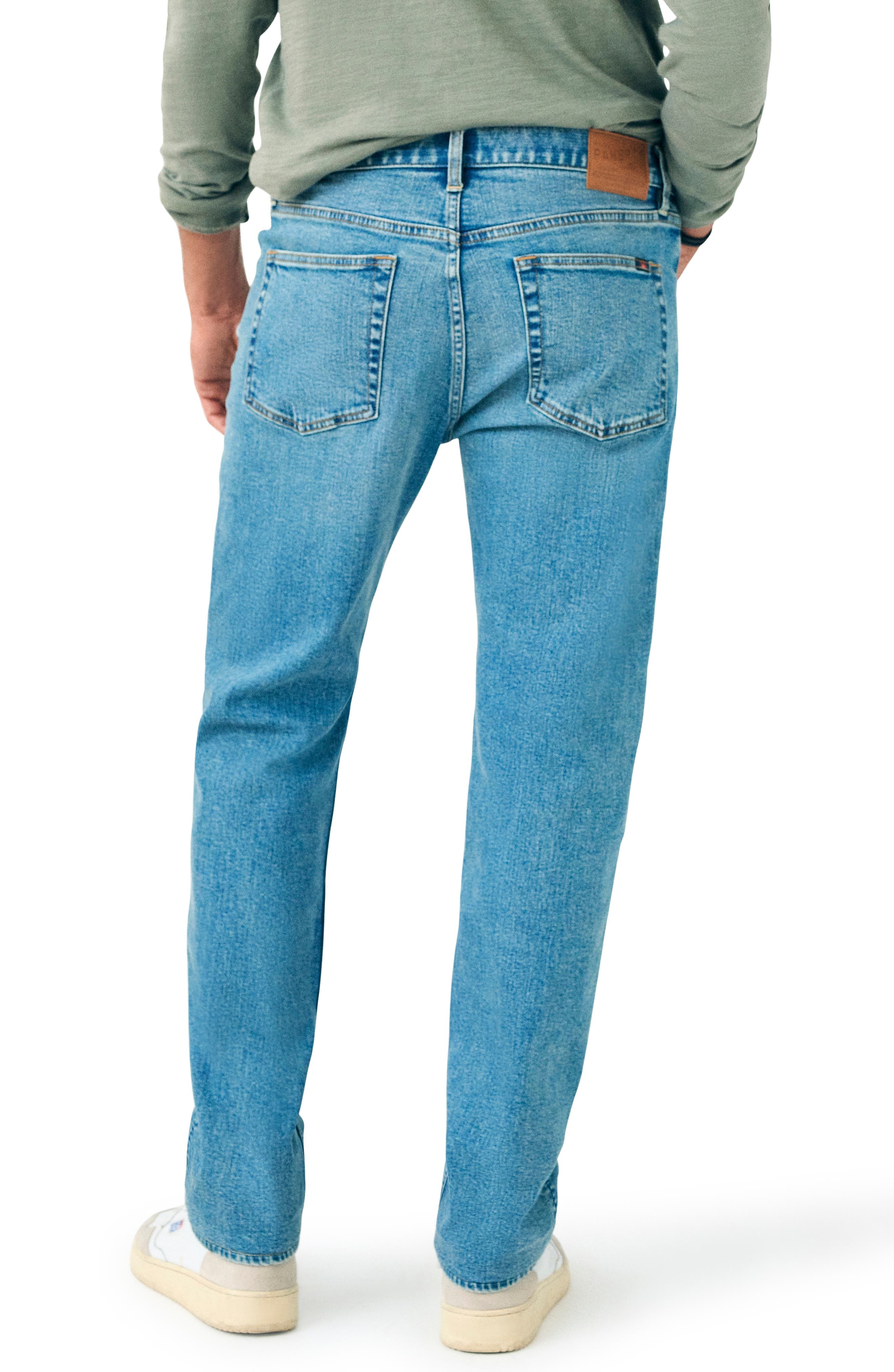 Slim Straight Leg Organic Cotton Jeans - image 2
