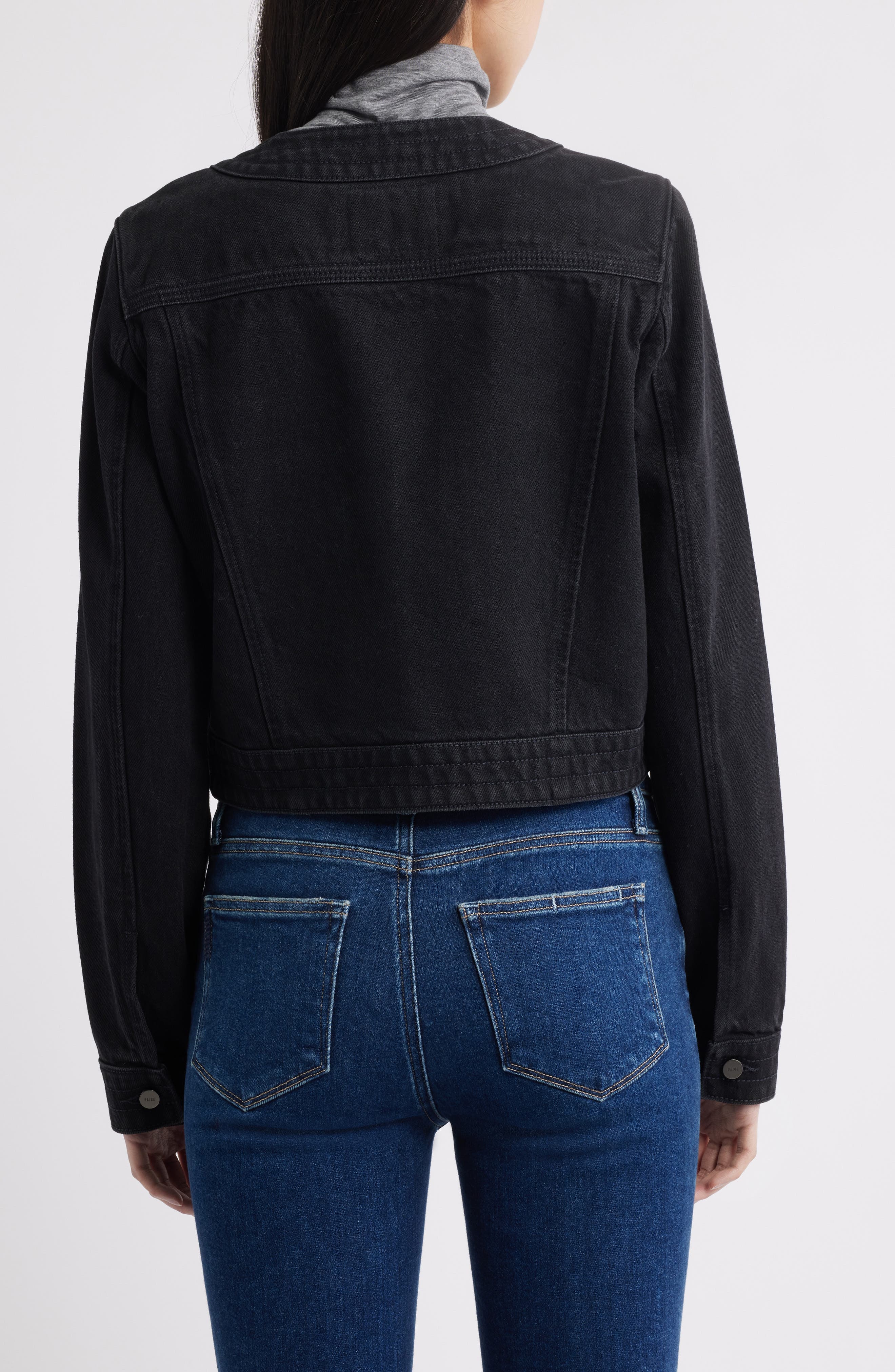 Kiya Crop Denim Jacket - image 2