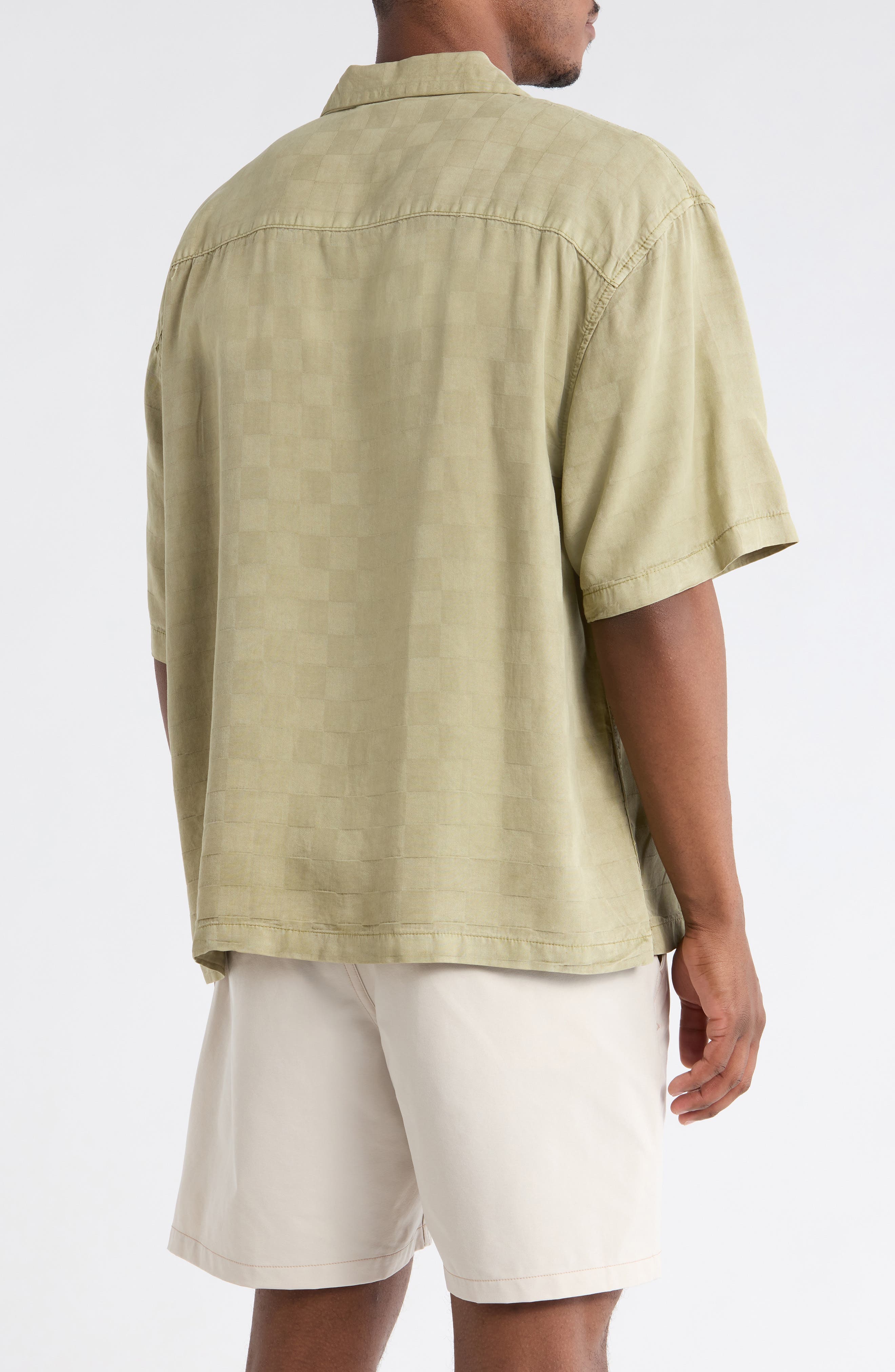 Van Doren Check Button-Up Camp Shirt - image 2