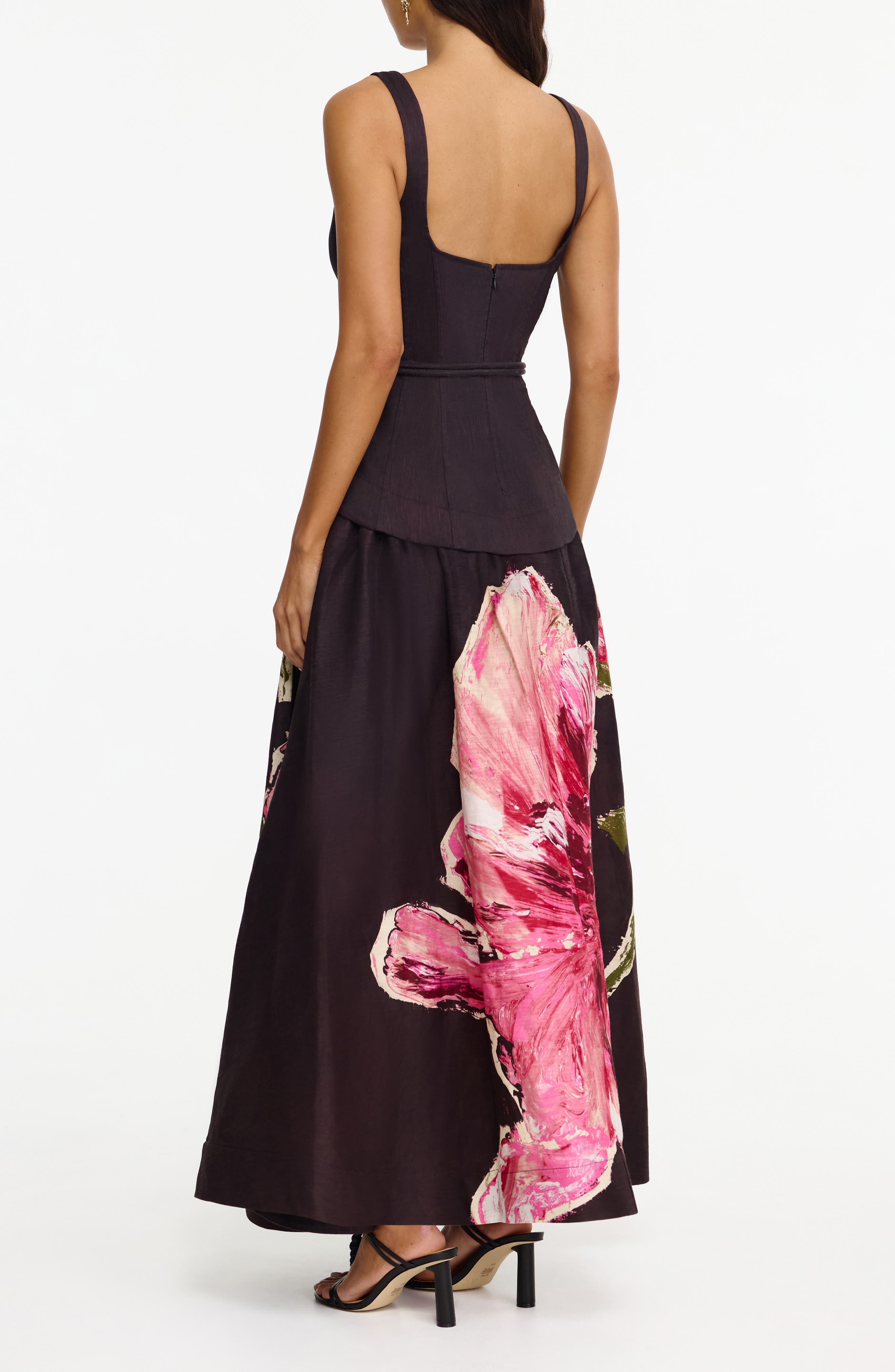 Actonhill Floral Print Cocktail Dress - image 2