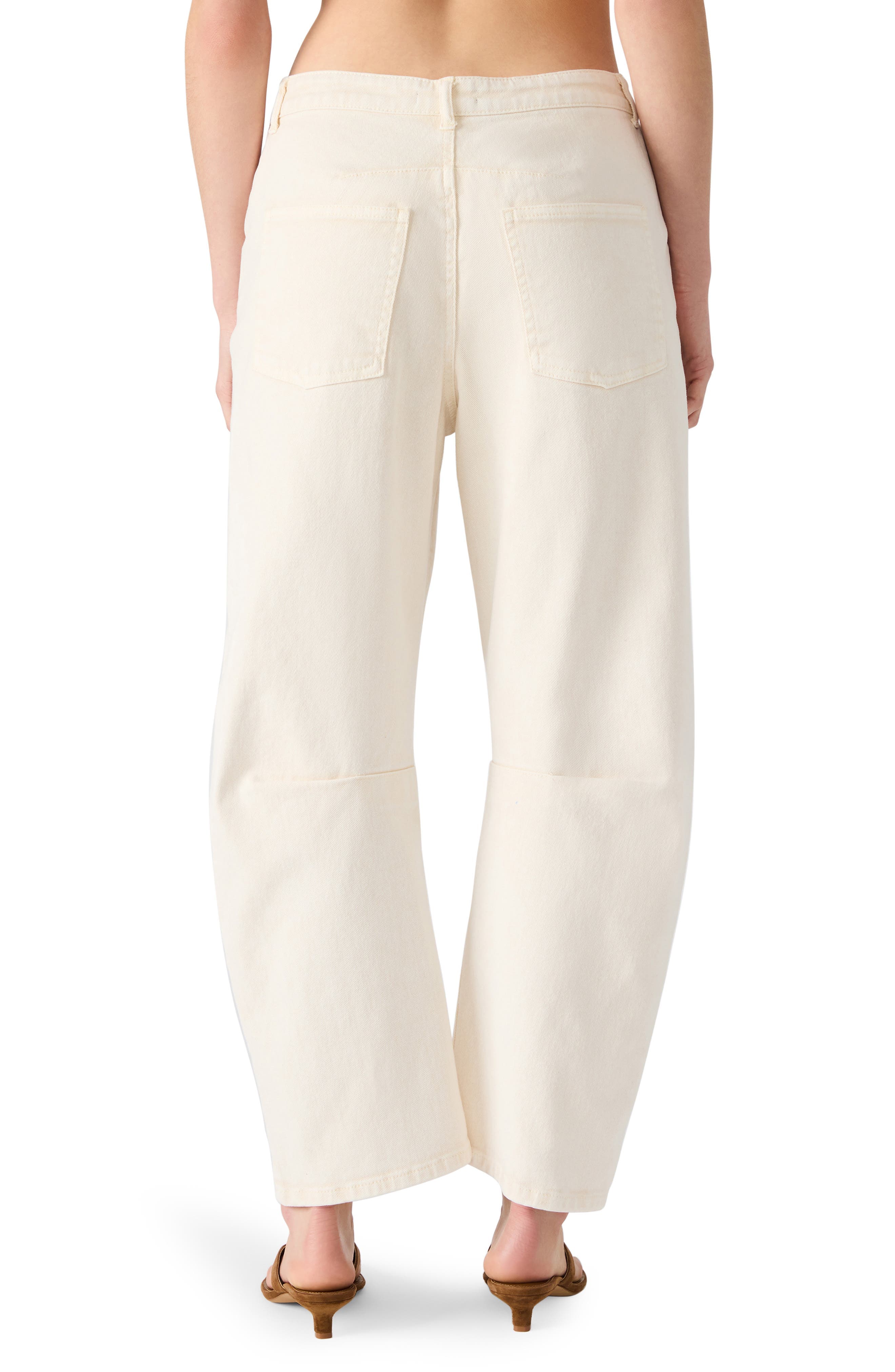 Mid Rise Barrel Leg Jeans - image 2